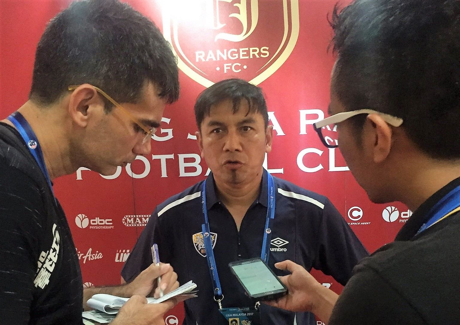 UiTM FC head coach Wan Mustaffa Wan Ismail 14/2/2017