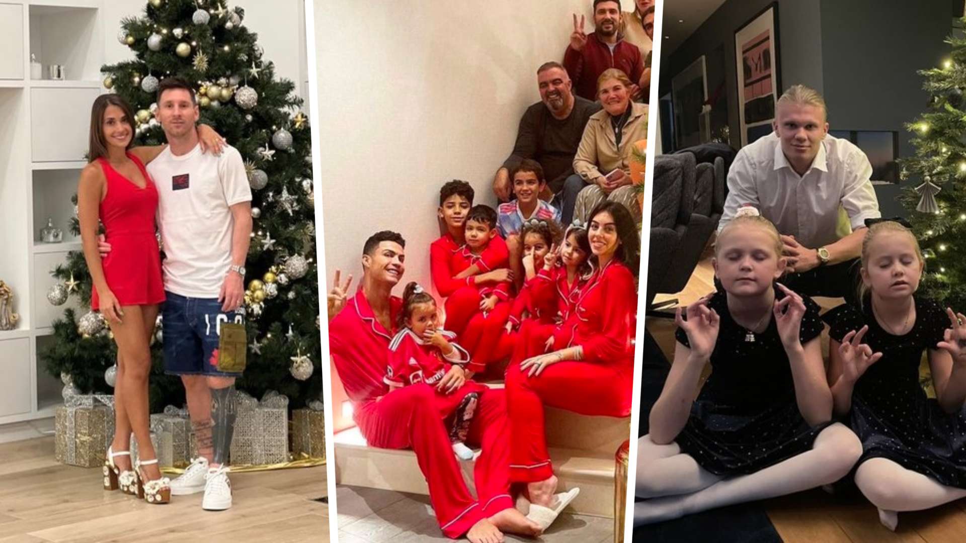 Navidad 2021 Messi Cristiano Haaland