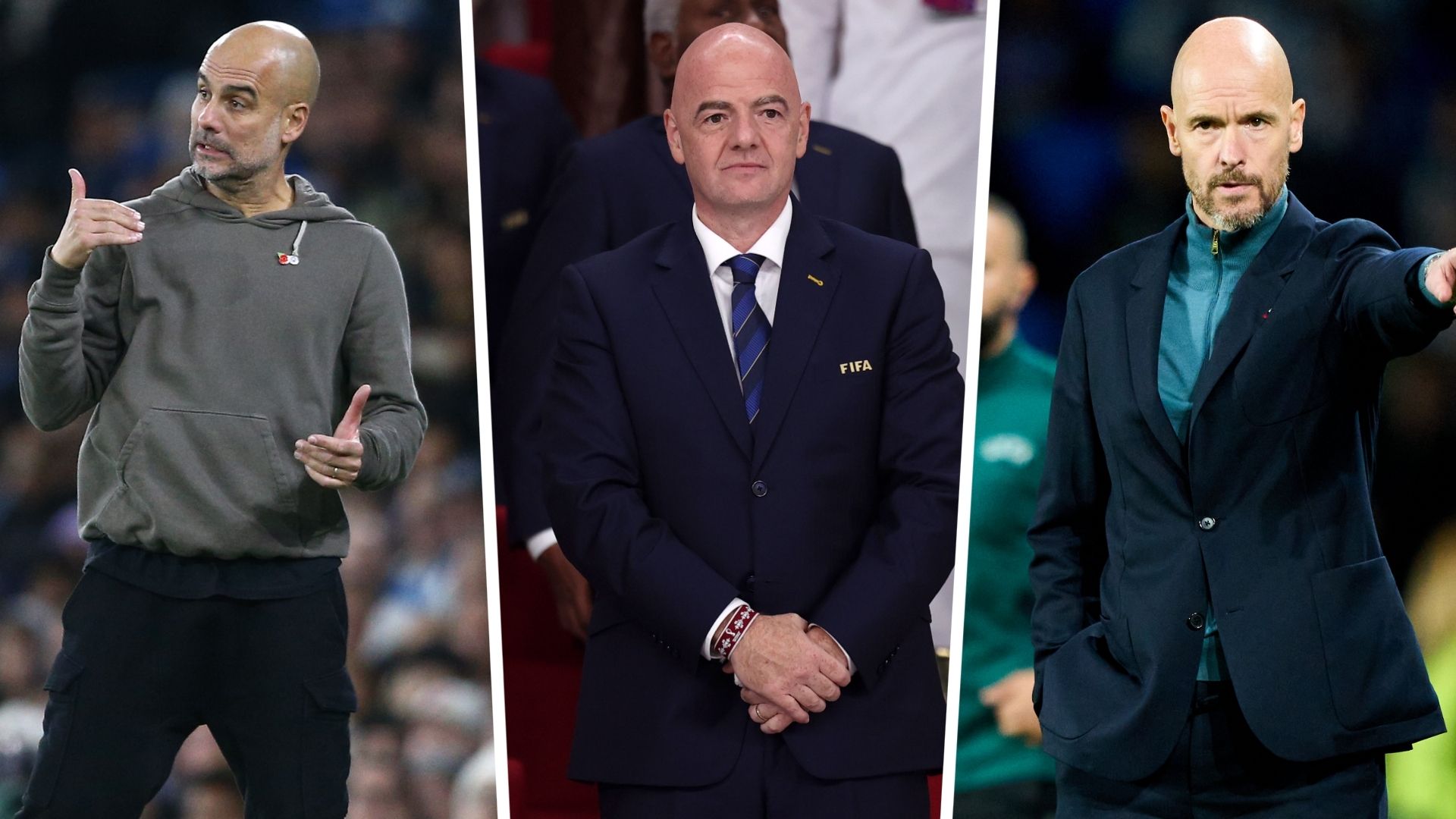 Infantino Guardiola Ten Hag