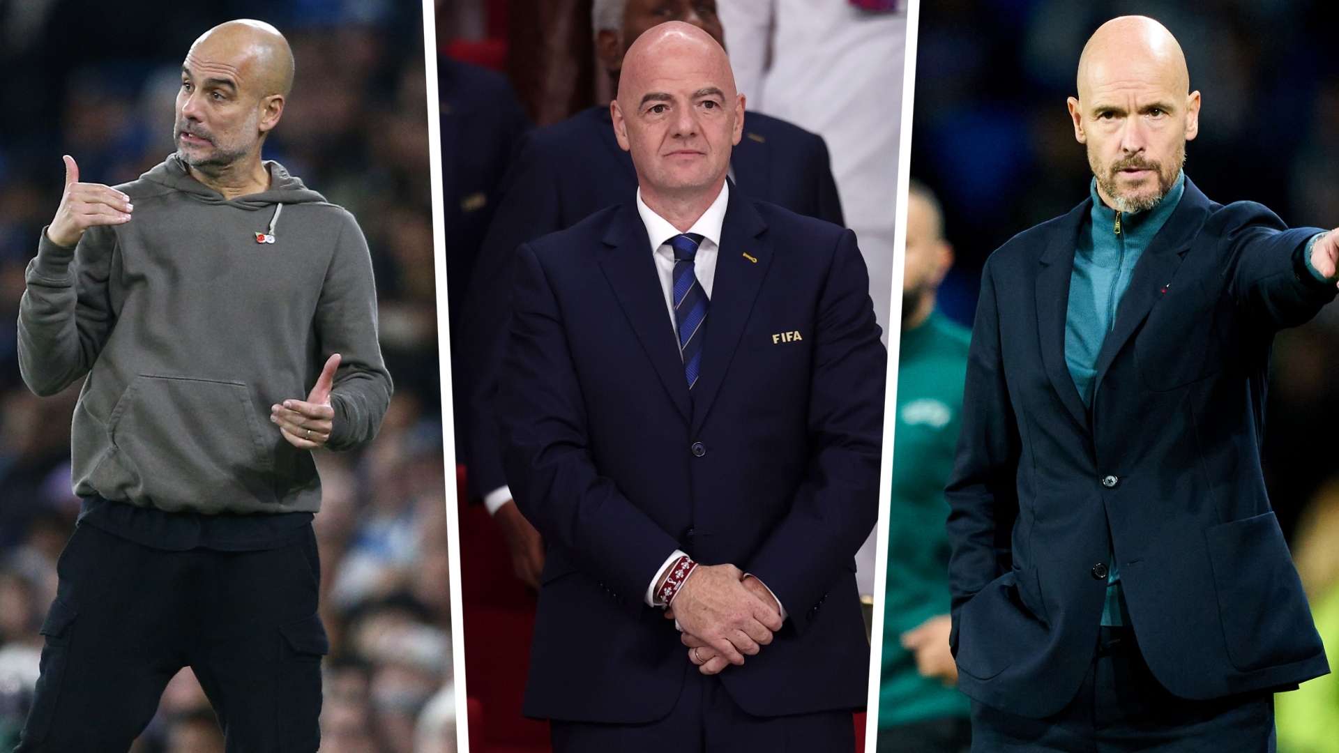 Infantino Guardiola Ten Hag