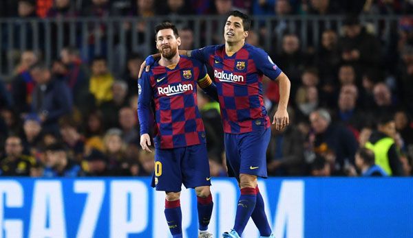 Lionel Messi Luis Suarez FC Barcelona BVB Borussia Dortmund Champions League 27112019