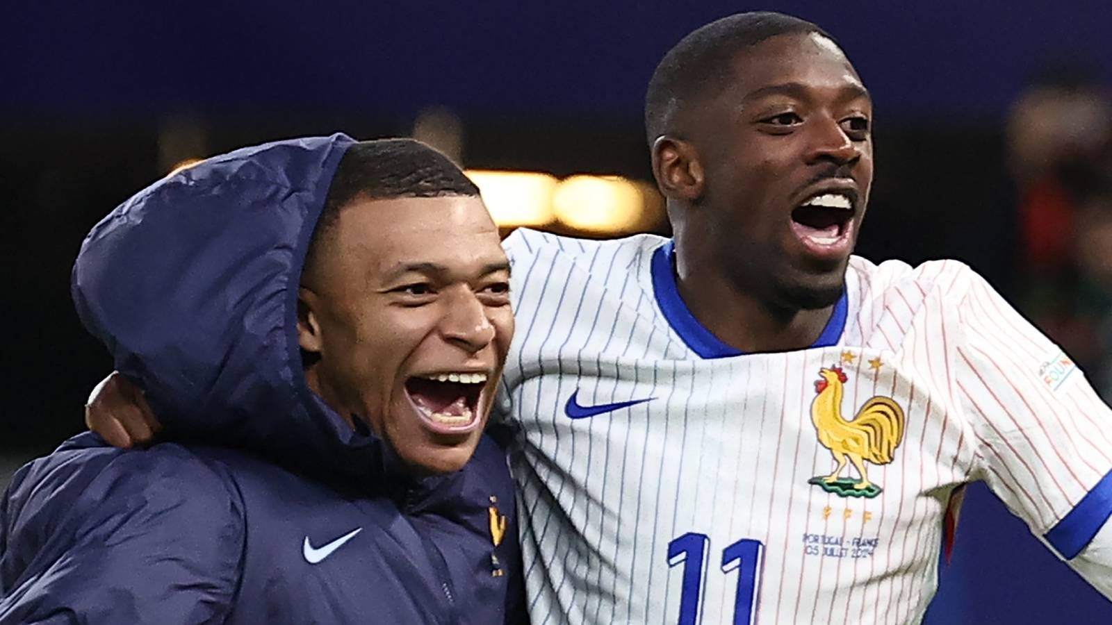 Kylian Mbappe & Ousmane Dembele