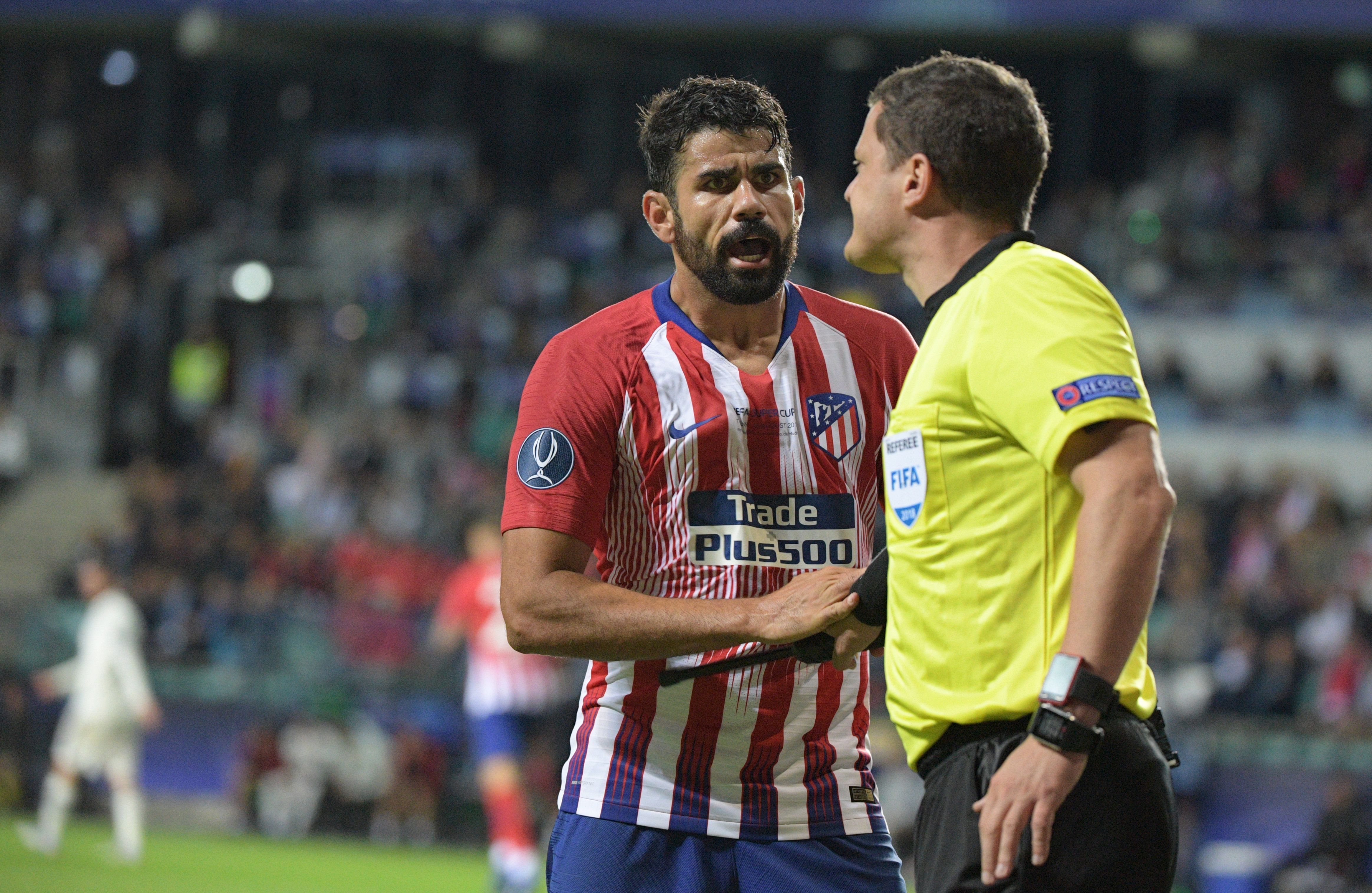 Diego Costa Atletico Madrid UEFA Super Cup 2018
