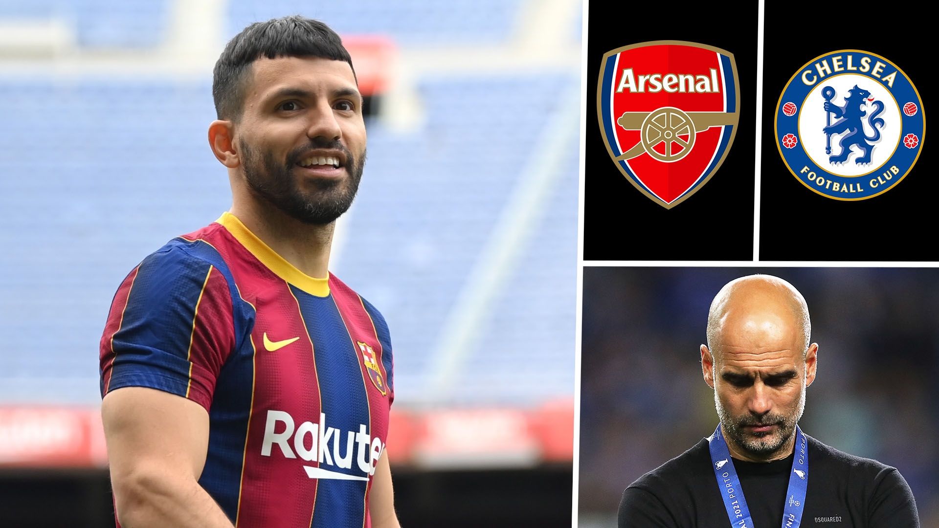 Sergio Aguero Arsenal Chelsea Pep Guardiola