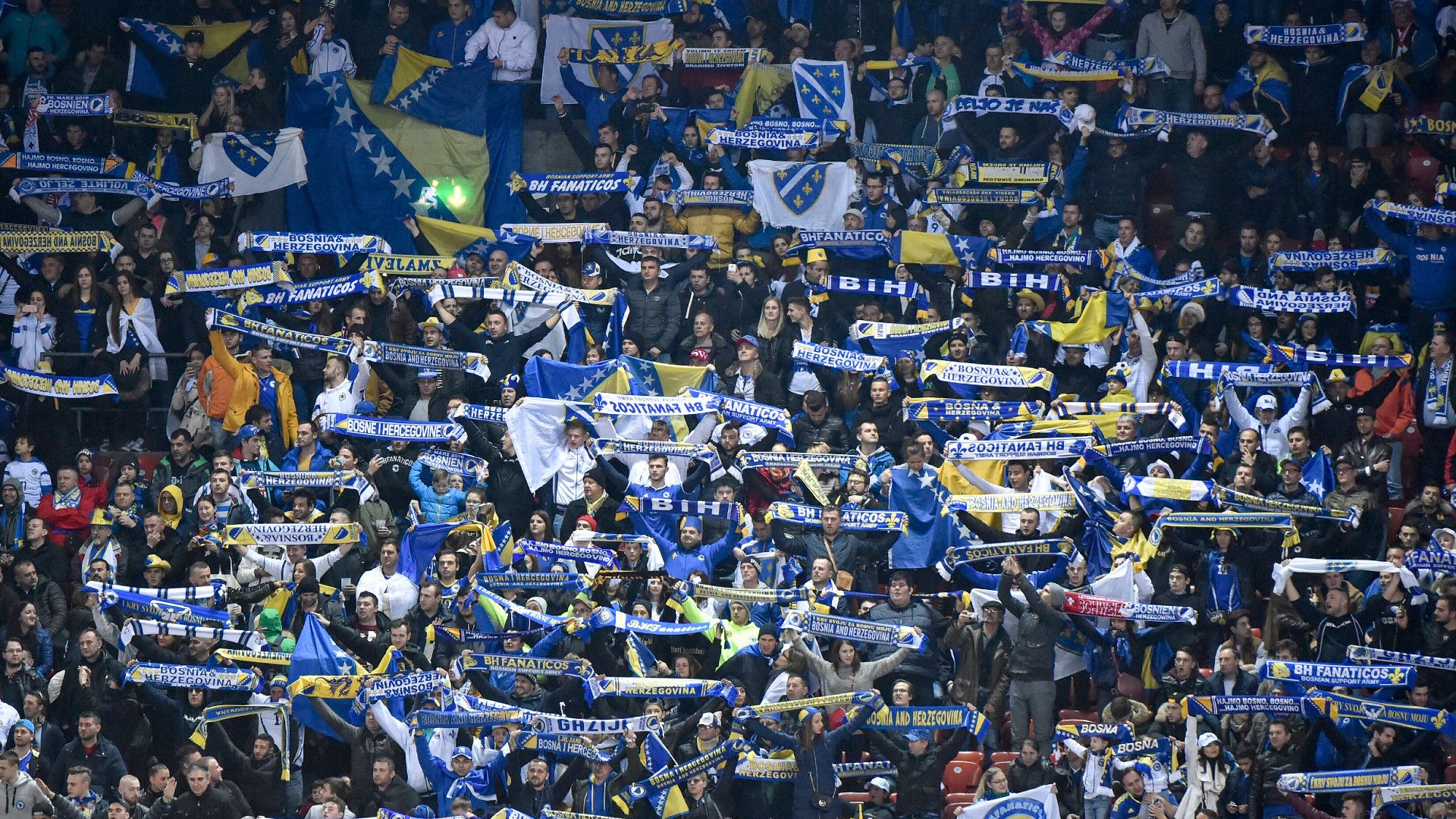 GERMANY ONLY: BOSNIAN FANS 