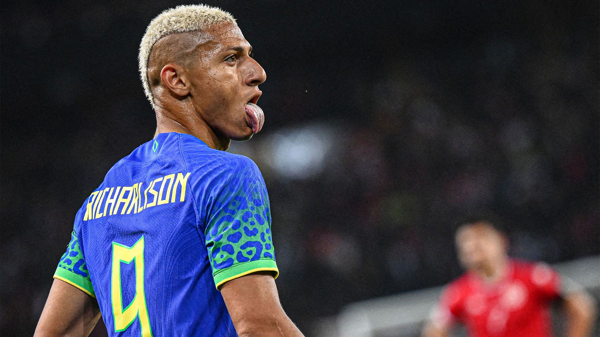 Richarlison celebrate Brazil Tunisia 2022