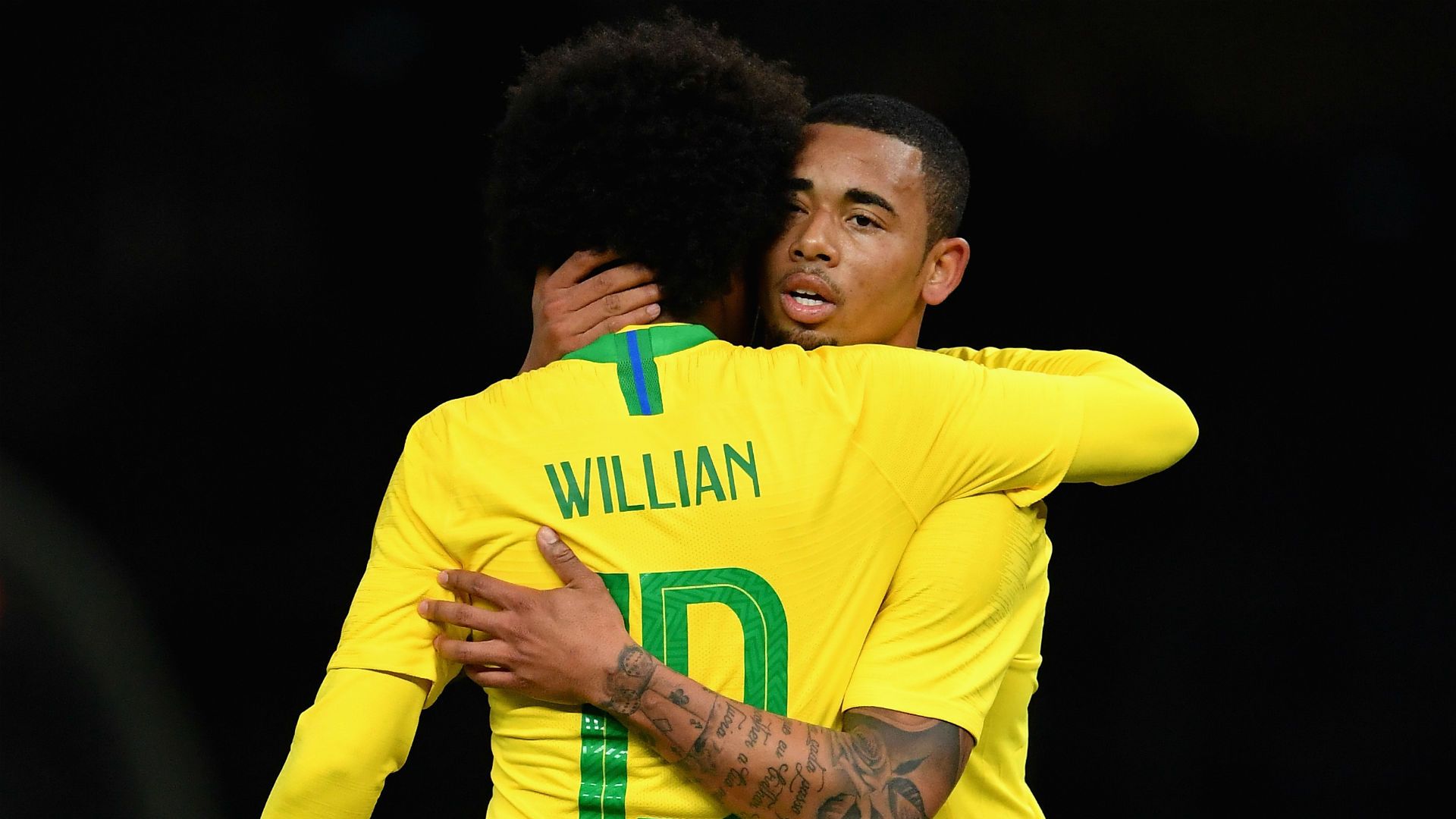 Willian Gabriel Jesus Brasil Seleção Alemanha amistoso 27 03 2018