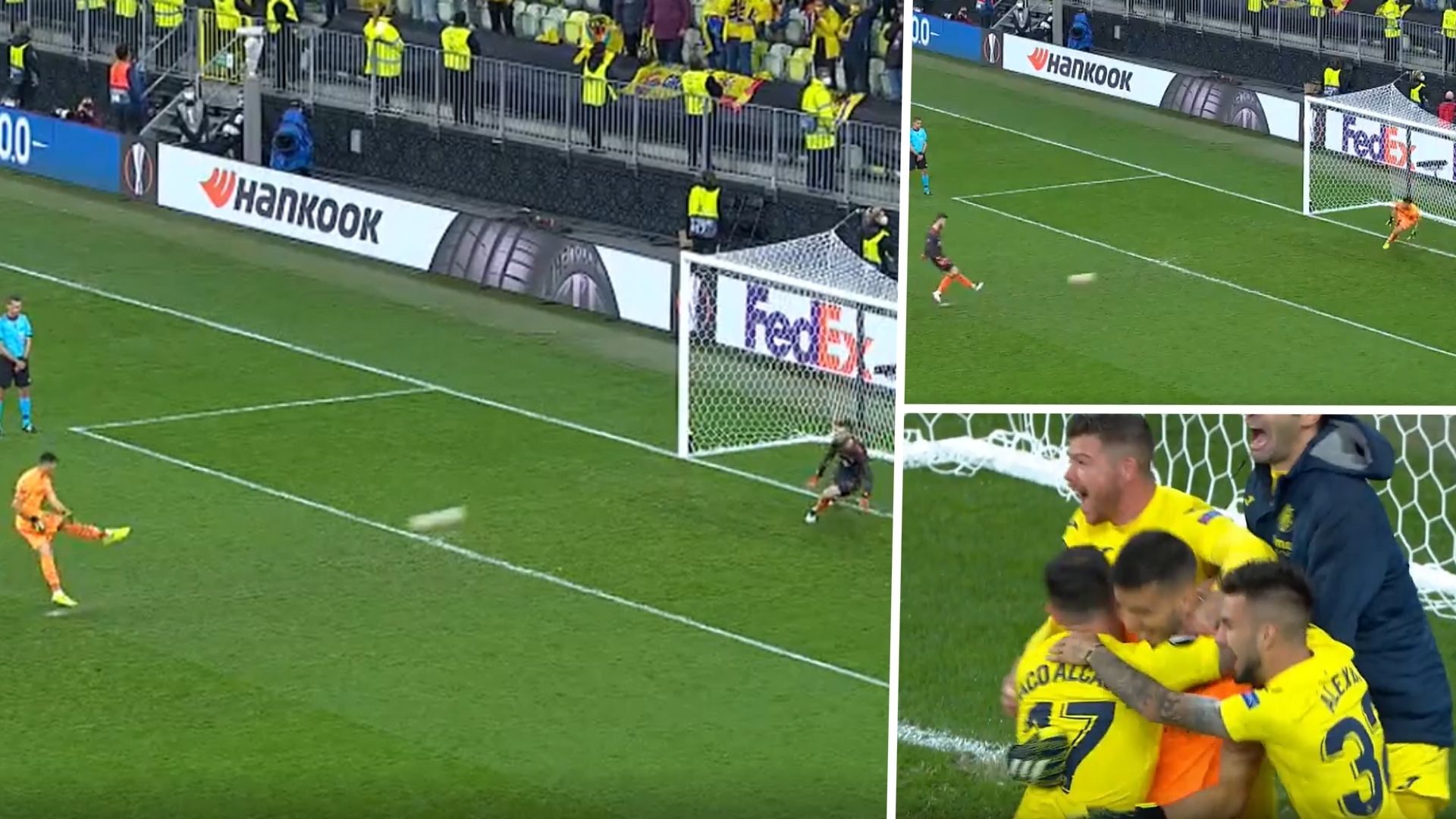 Europe League Final Manchester United Villarreal Rulli de Gea