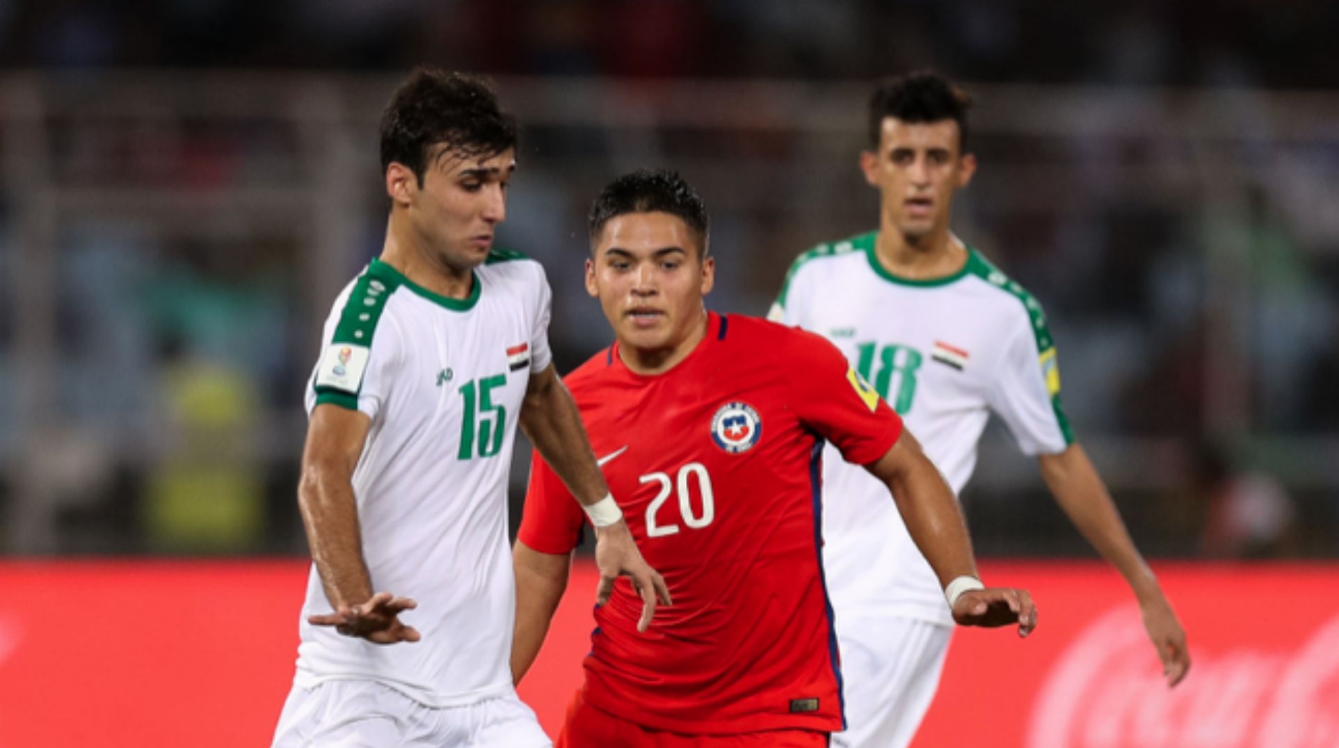 Jairo Vásquez Chile Irak Sub 17 Mundial India 2017