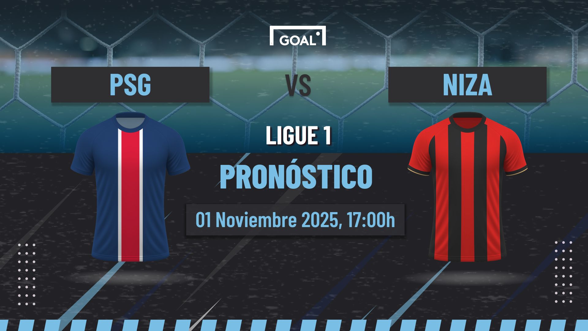 PSG vs Niza Pronóstico y Apuestas Ligue 1 | 01/11/25