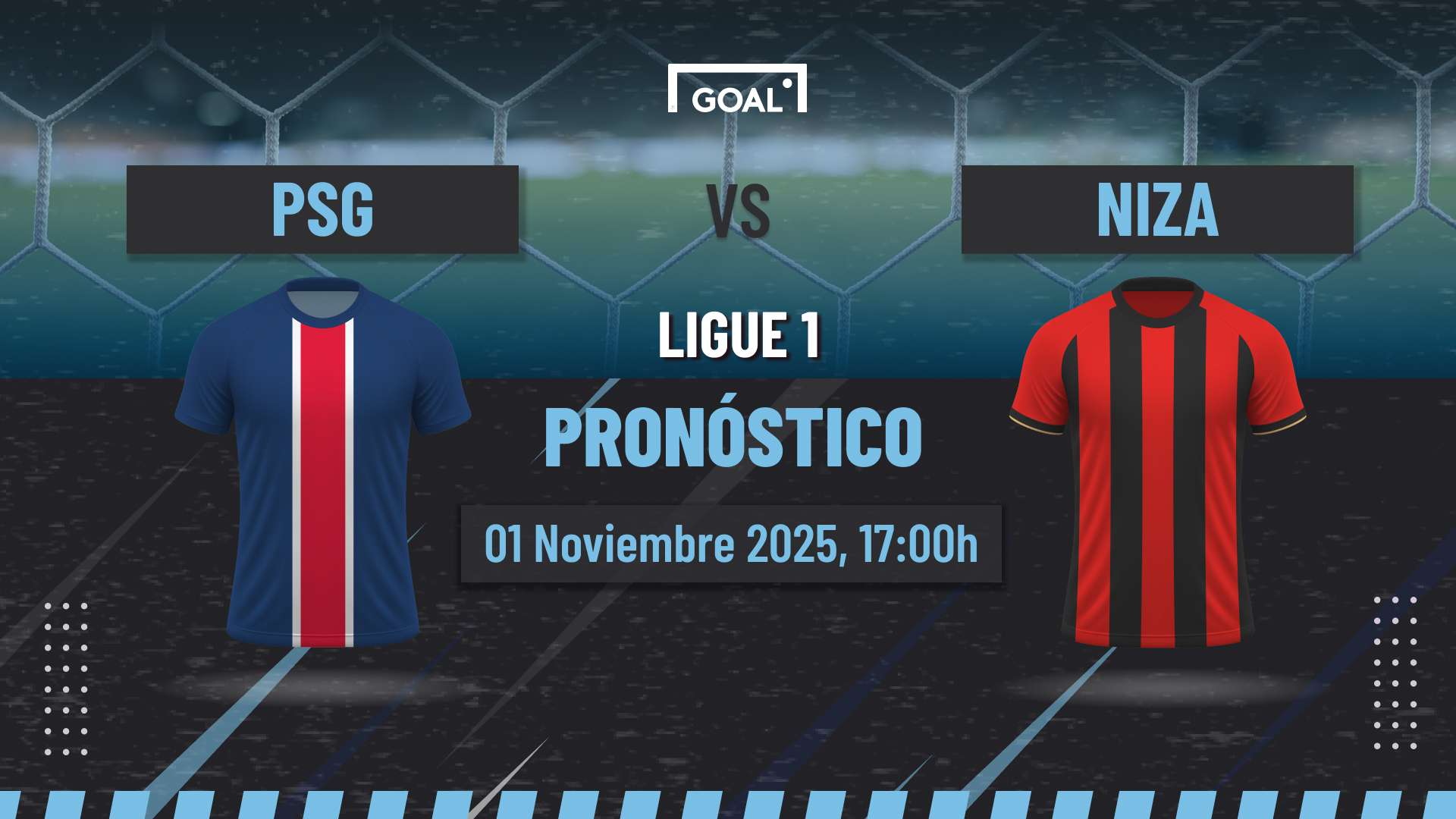 PSG vs Niza Pronóstico y Apuestas Ligue 1 | 01/11/25