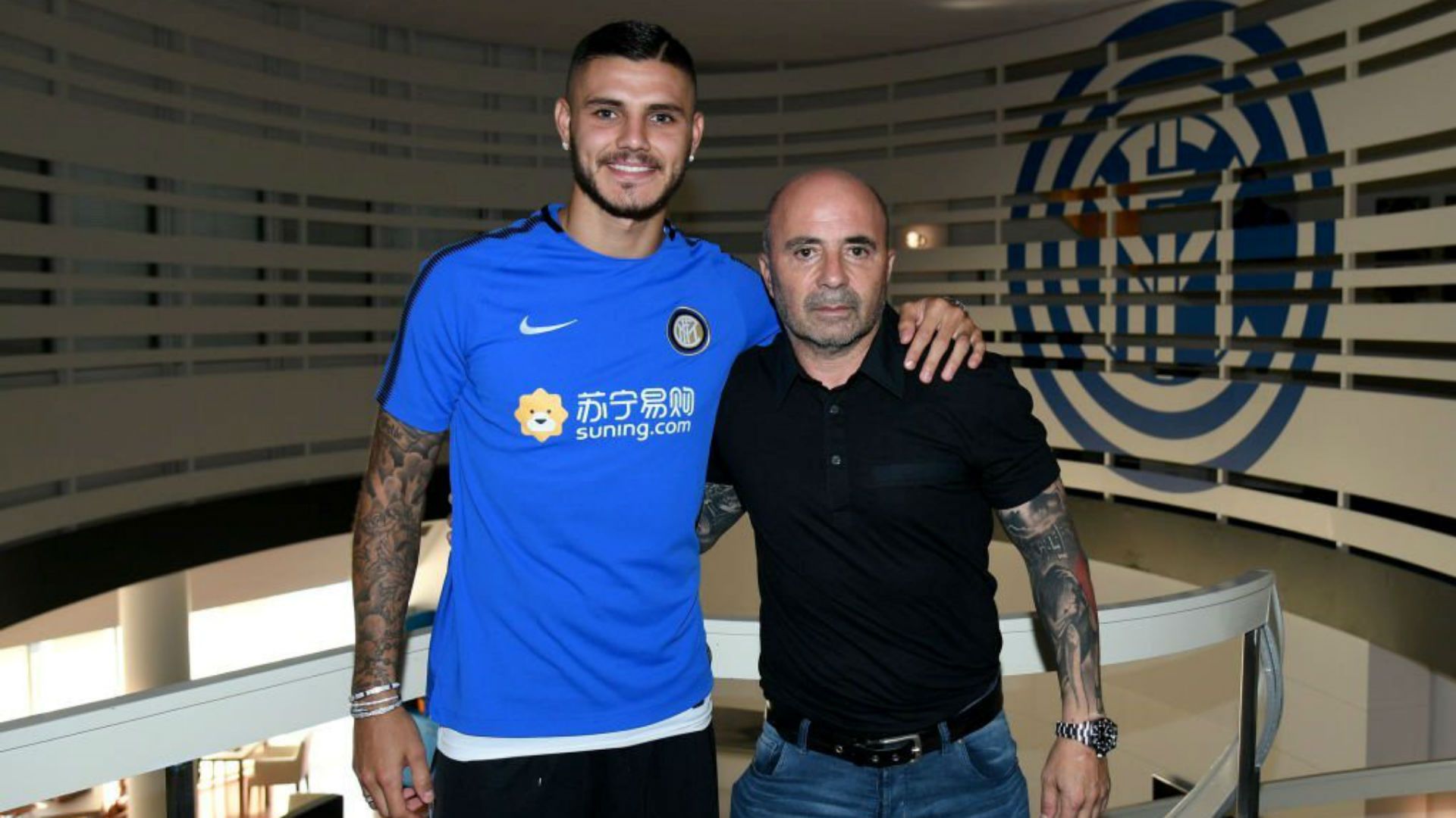 Mauro Icardi Jorge Sampaoli 27012018