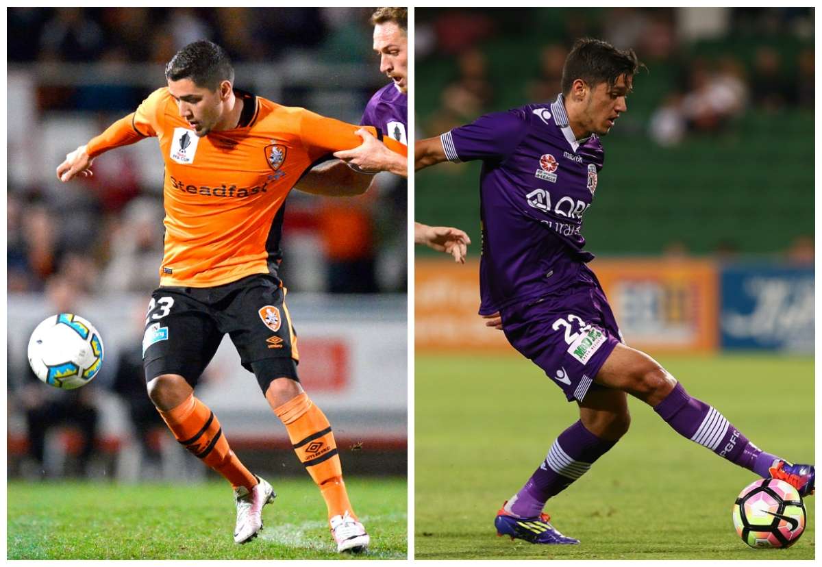 Dimitri Petratos Brisbane Roar FFA Cup Kosta Petratos Perth Glory A-League