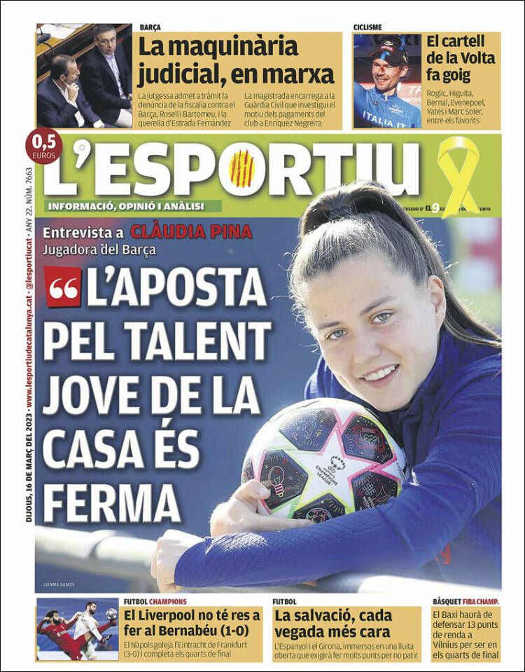 Portadas 16 marzo 2023