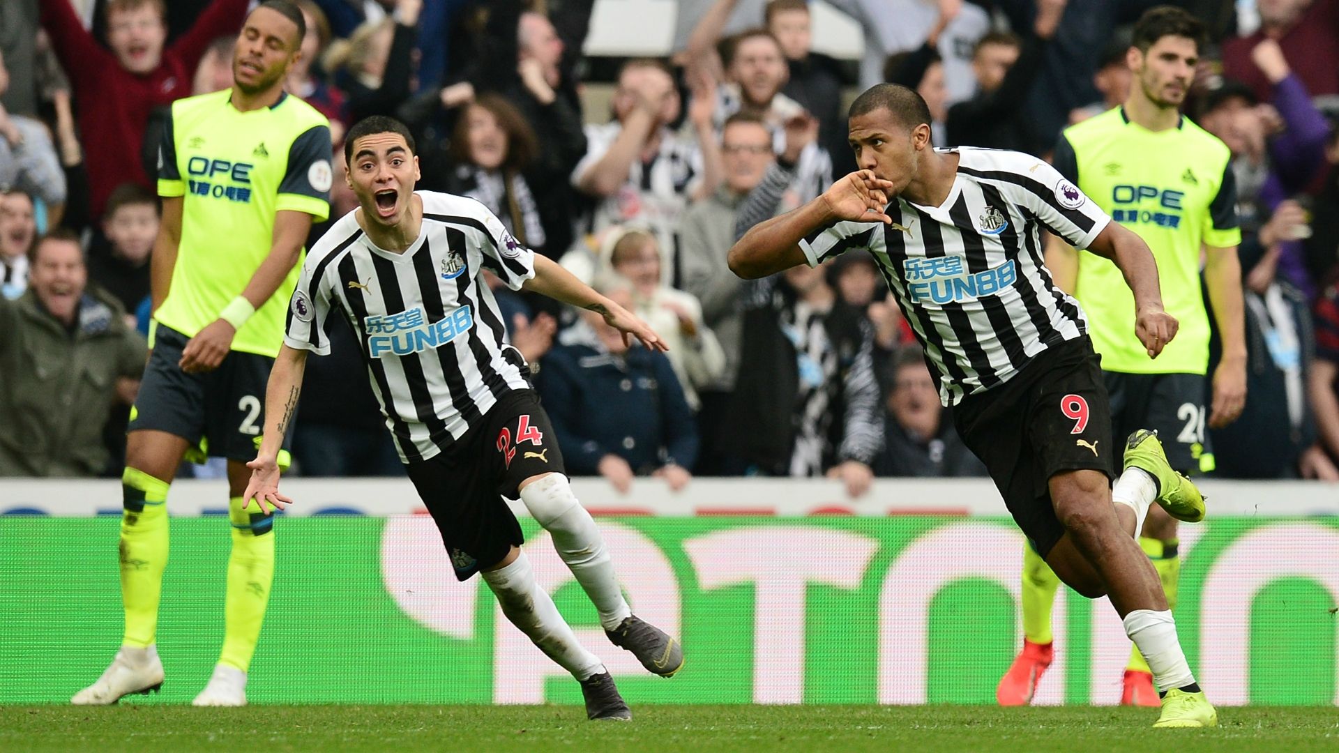 Salomon Rondon Newcastle United - Huddersfield Town 02232019