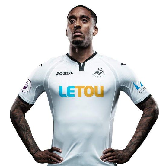 Swansea City 2017-18 home kit
