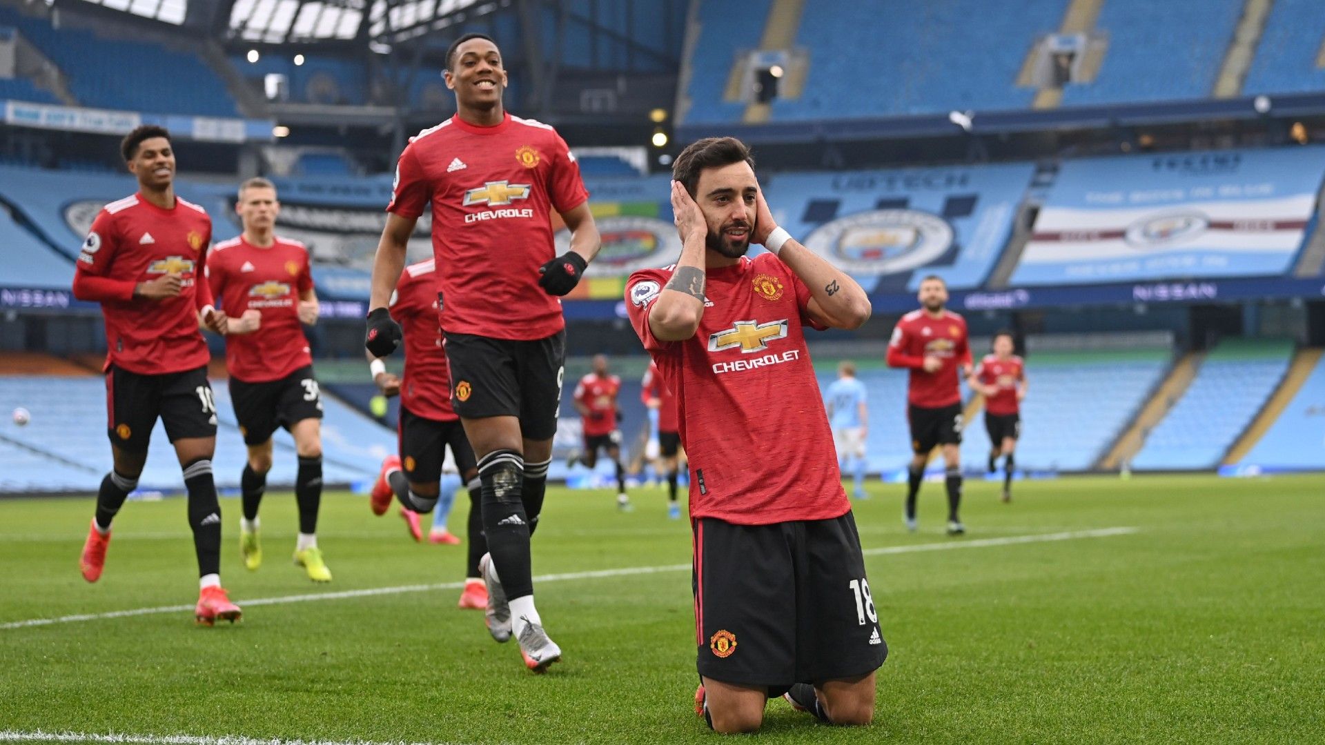 Manchester United Manchester CIty Fernandes 2021