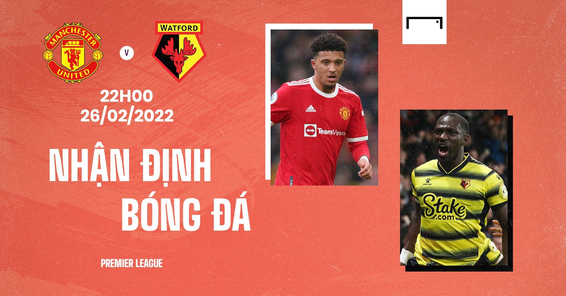 Preview Manchester United vs Watford Premier League 2021/22 GFX