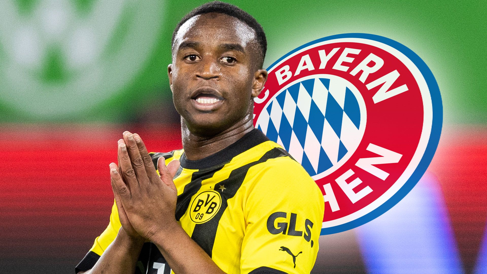 Youssoufa Moukoko FC Bayern GFX