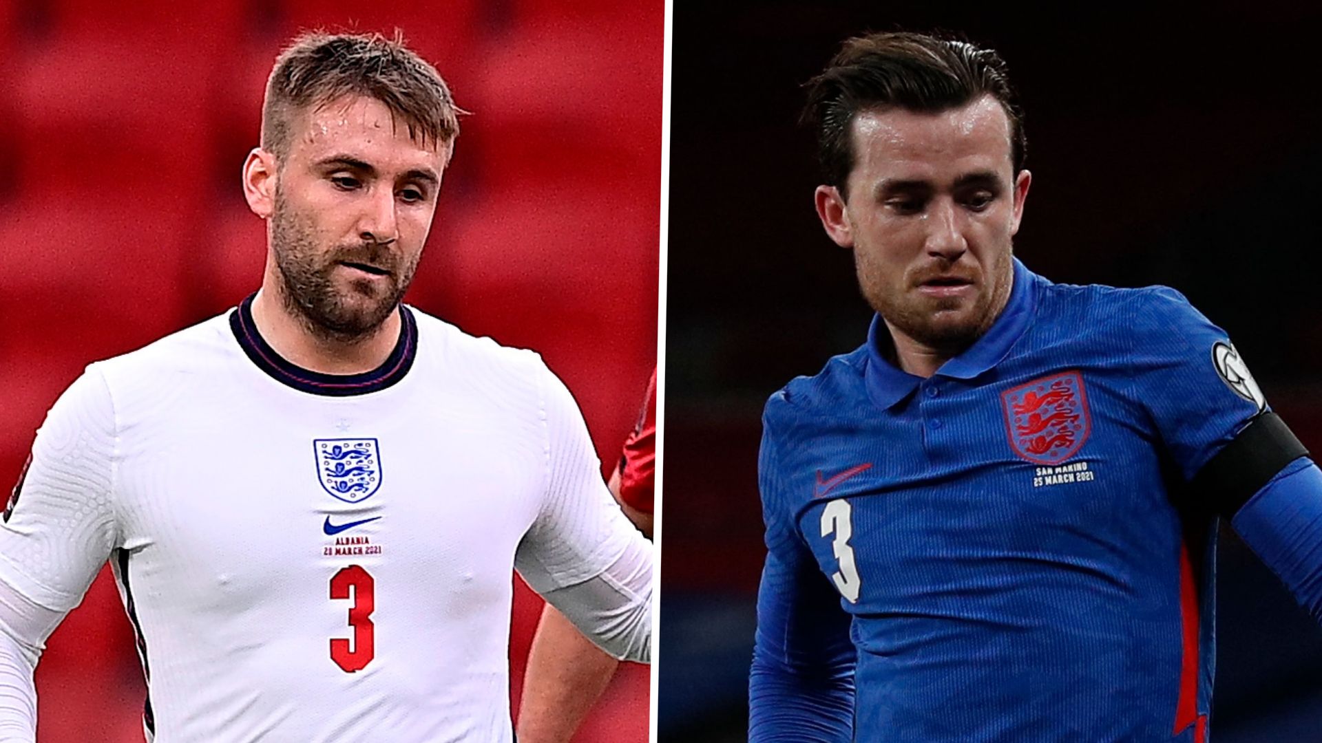 Luke Shaw Ben Chilwell England 2021