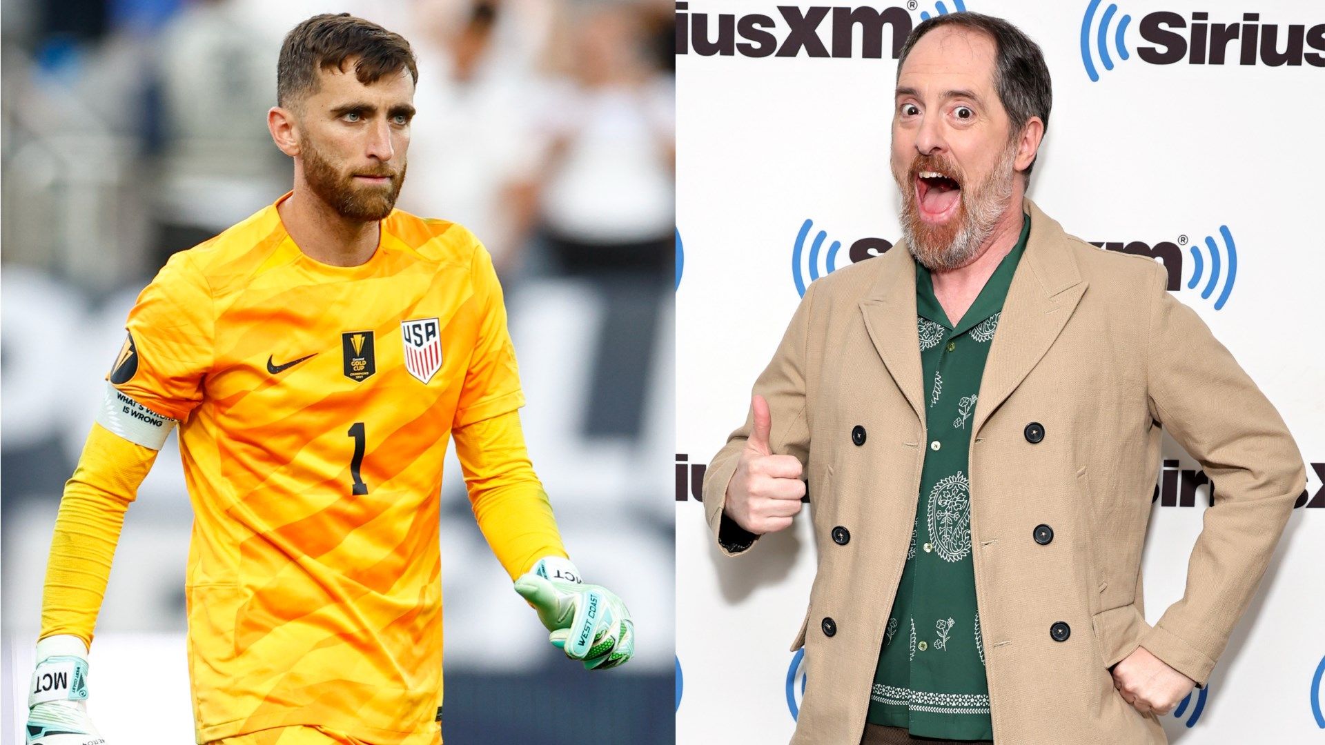 Matt Turner Brendan Hunt split