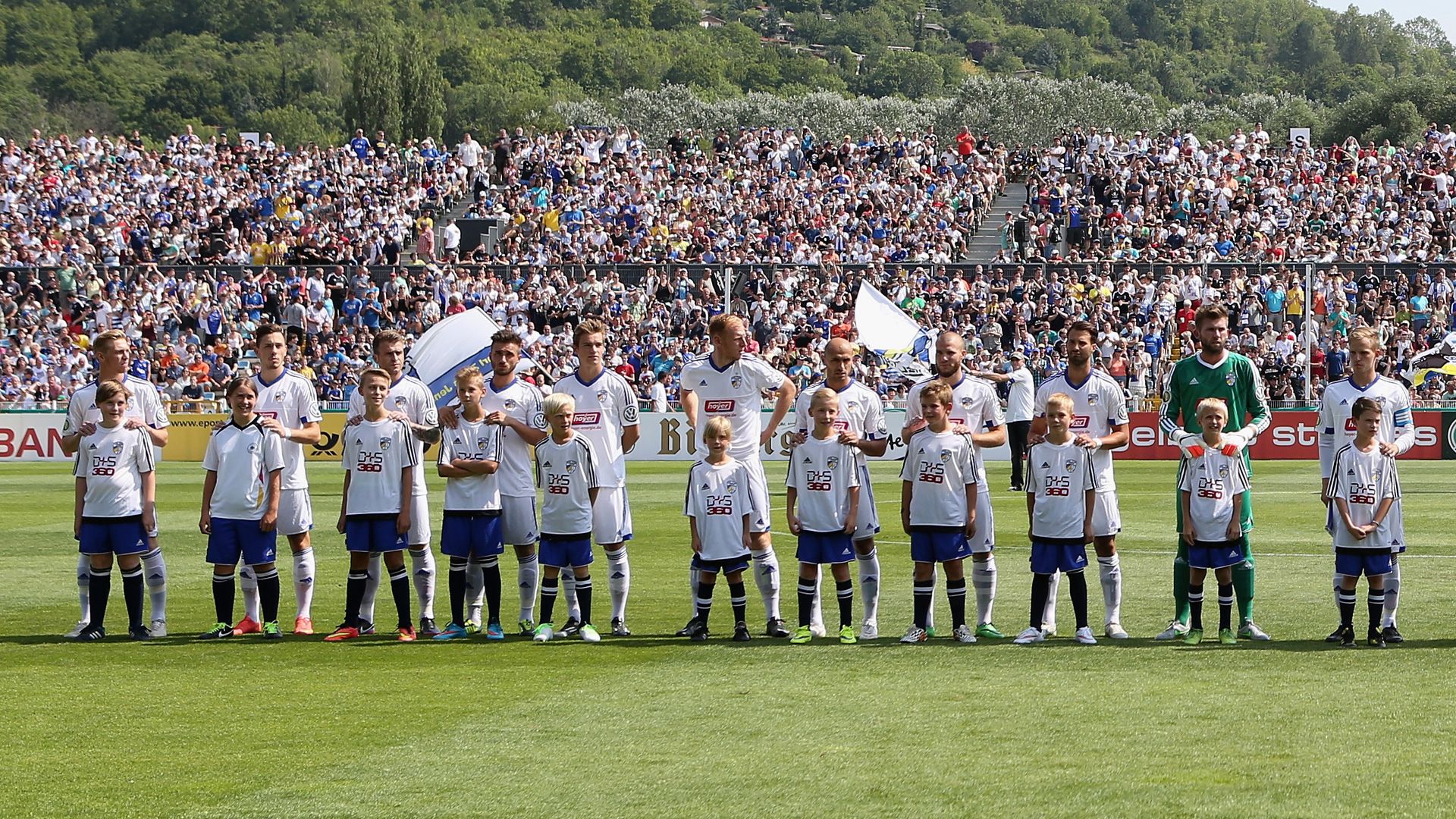 Carl Zeiss Jena Hamburger SV DFB-Pokal 08092015
