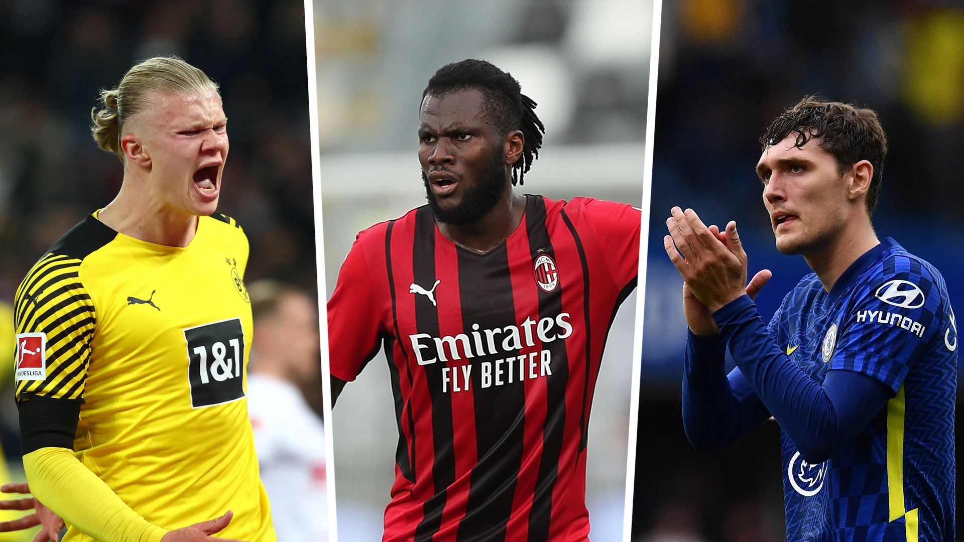 Haaland Kessie Christensen Barcelona