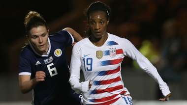 Crystal Dunn USWNT Joanne Love Scotland
