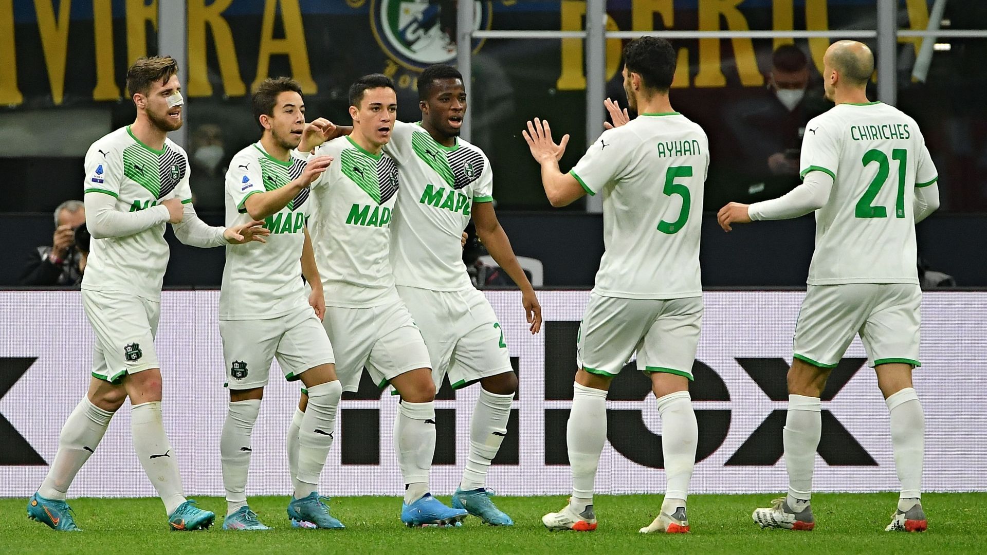 Sassuolo players