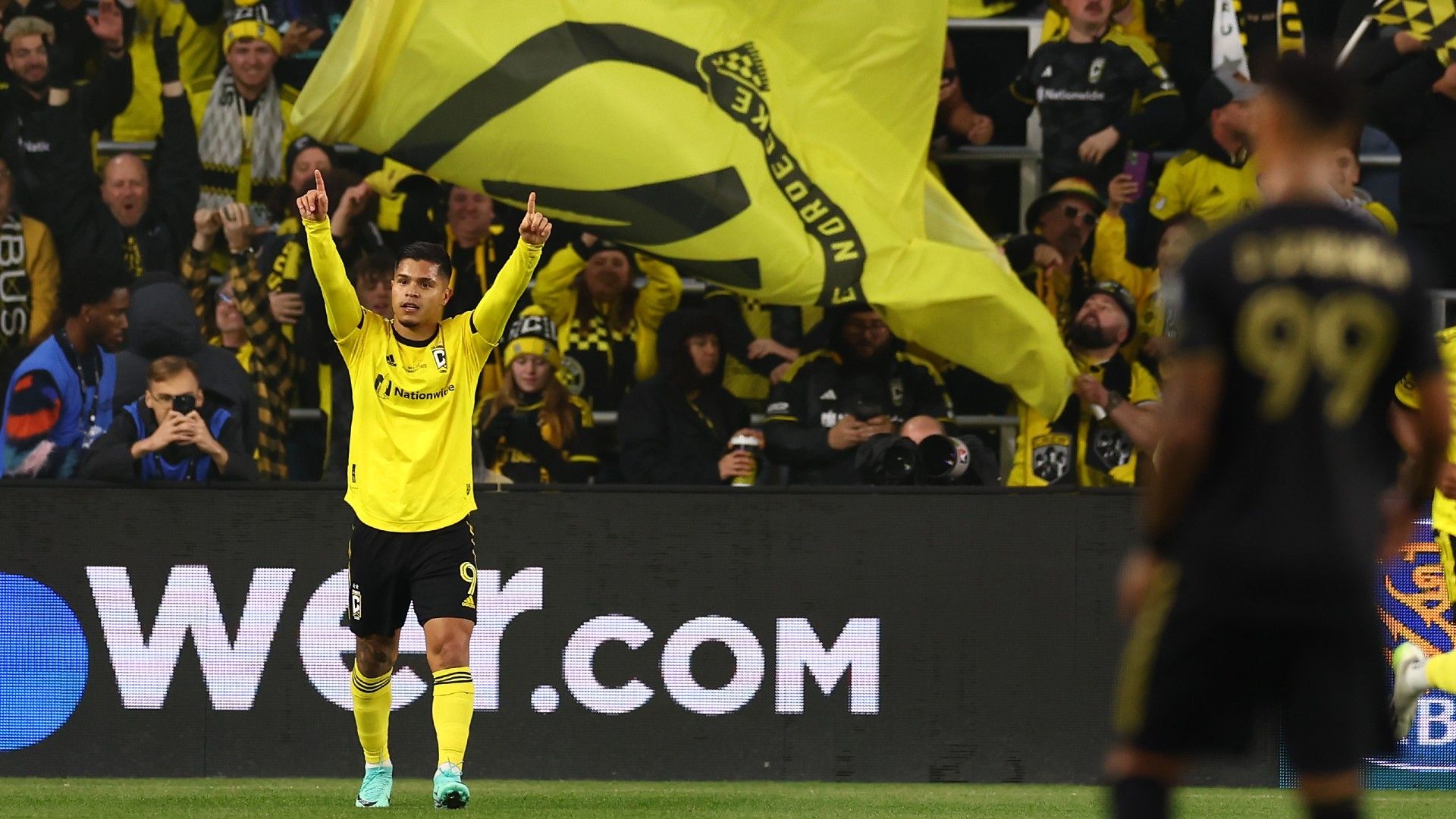 Cucho Hernandez Crew LAFC MLS Cup