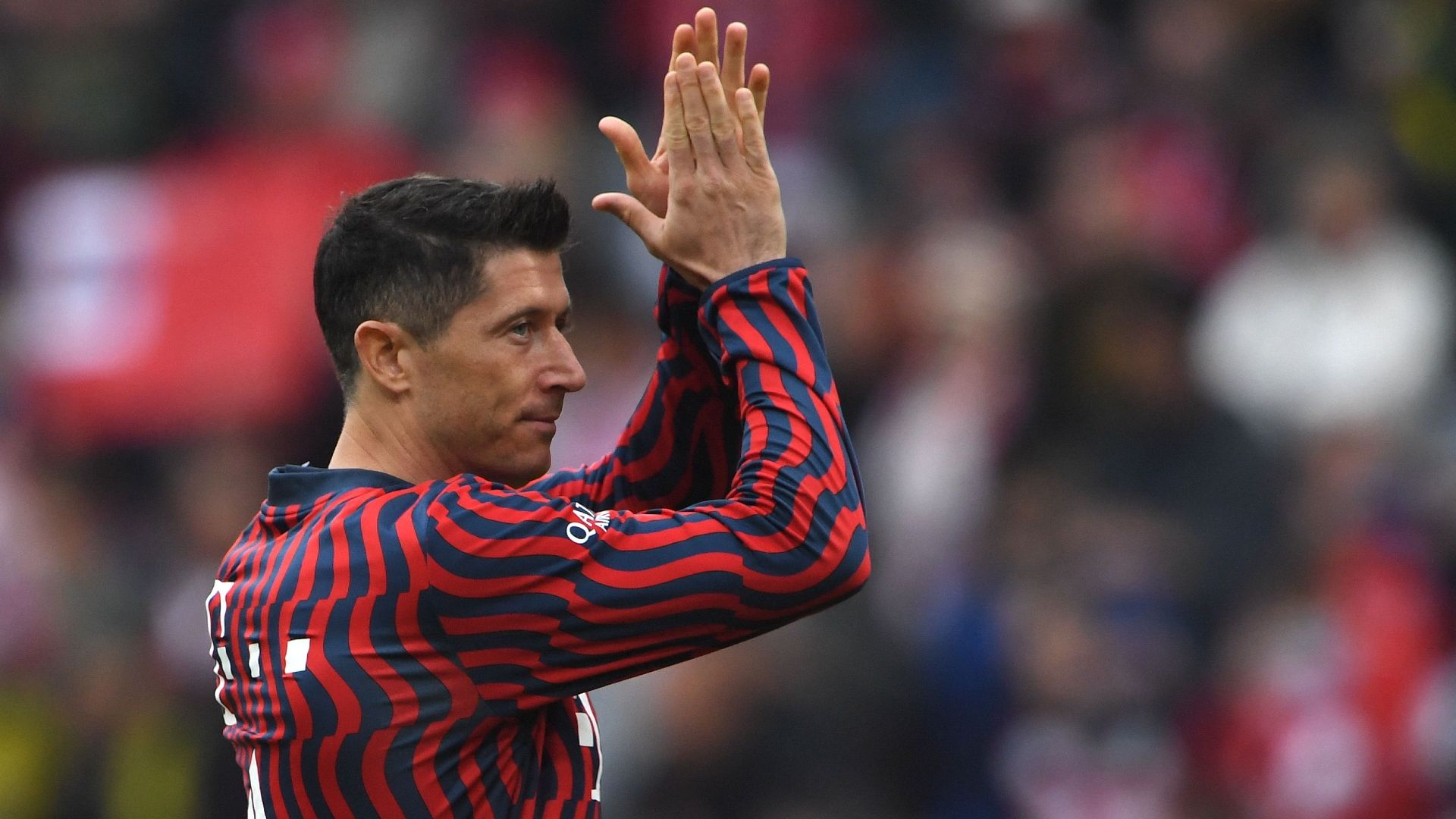 Robert Lewandowski Bayern Munich Borussia Dortmund 2021-22