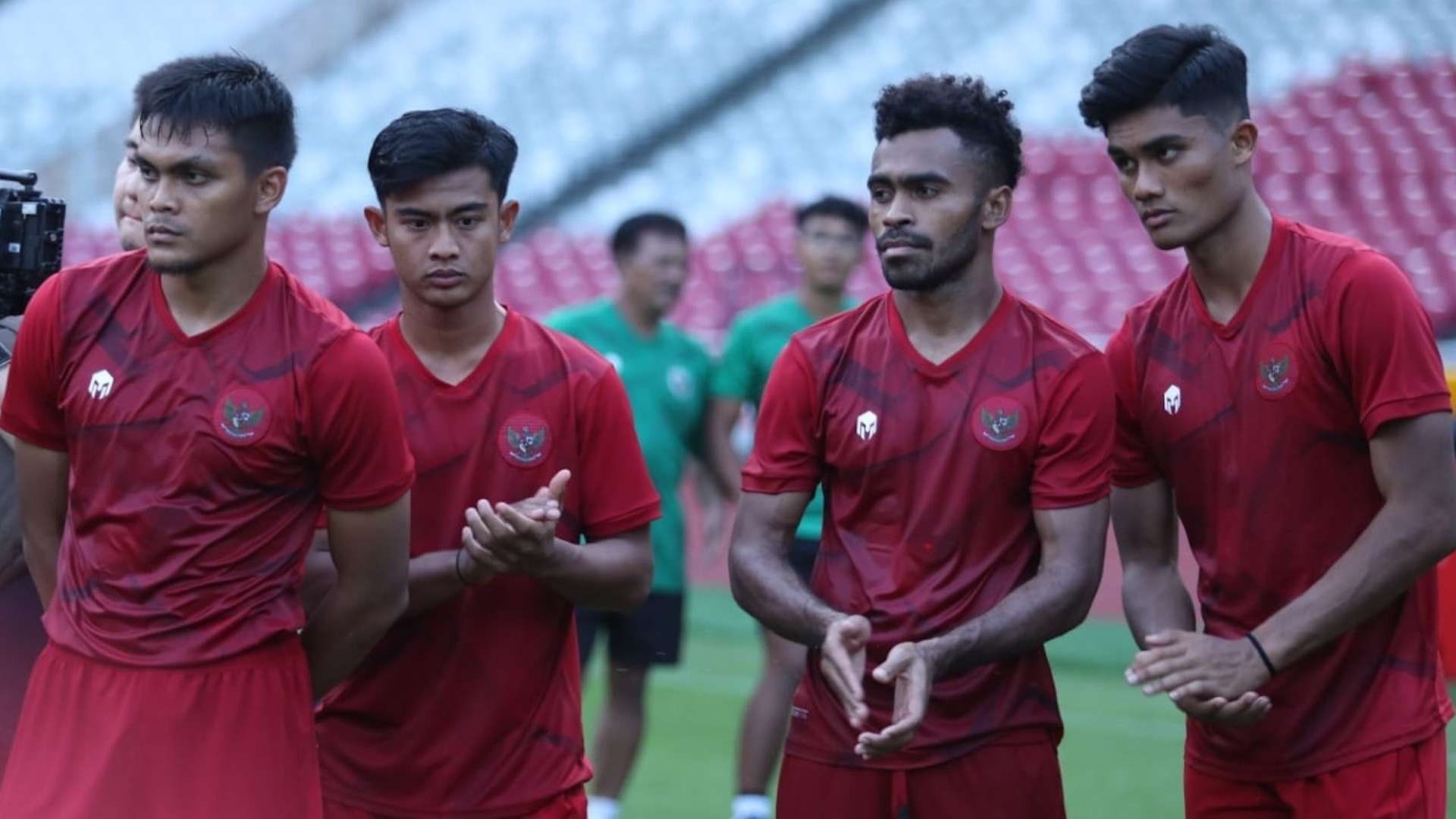 Rachmat Irianto, Pratama Arhan, Yakob Sayuri, Ramadhan Sananta - Timnas Indonesia