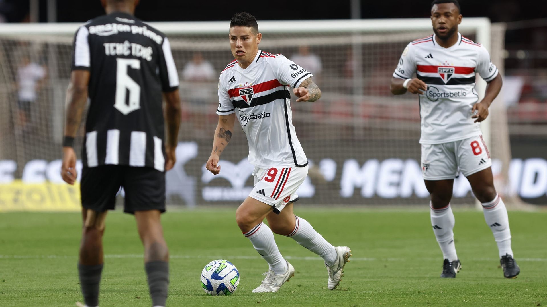 James Rodríguez São Paulo Botafogo 2023