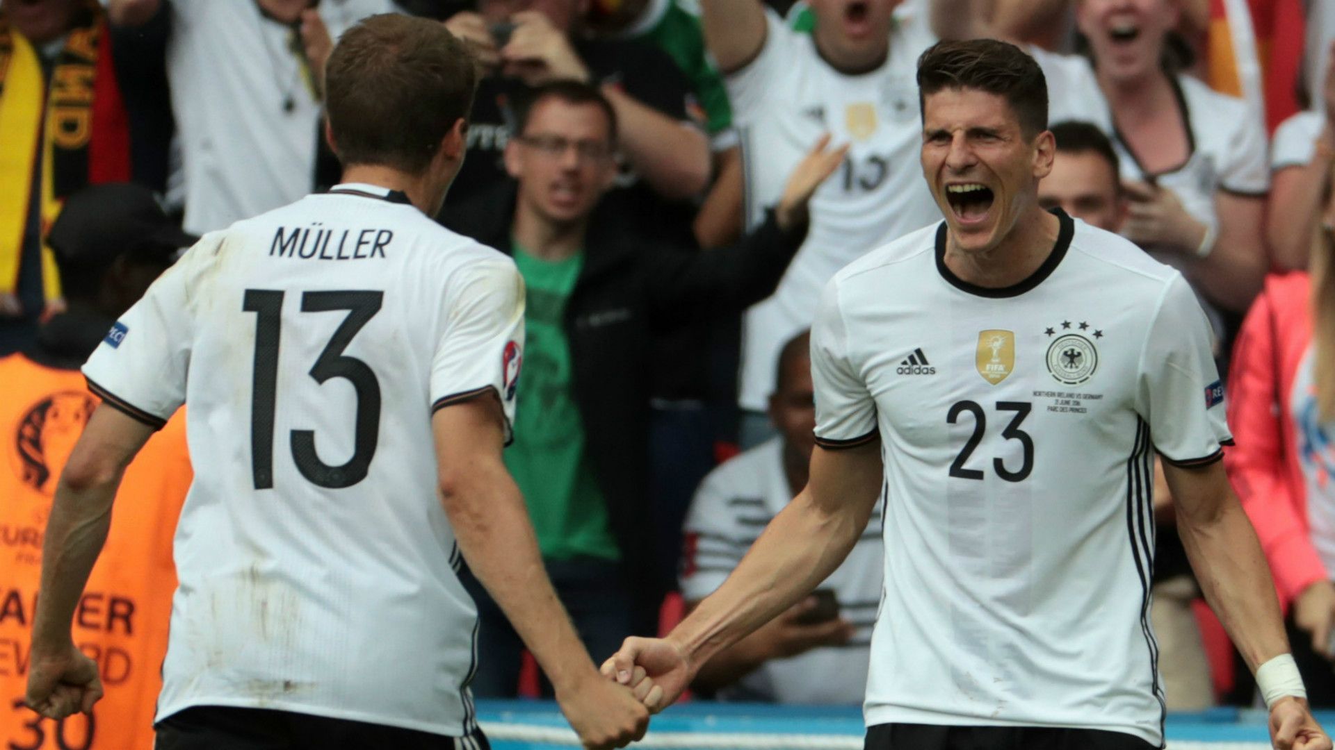 Mario Gomez Germany Euro 2016