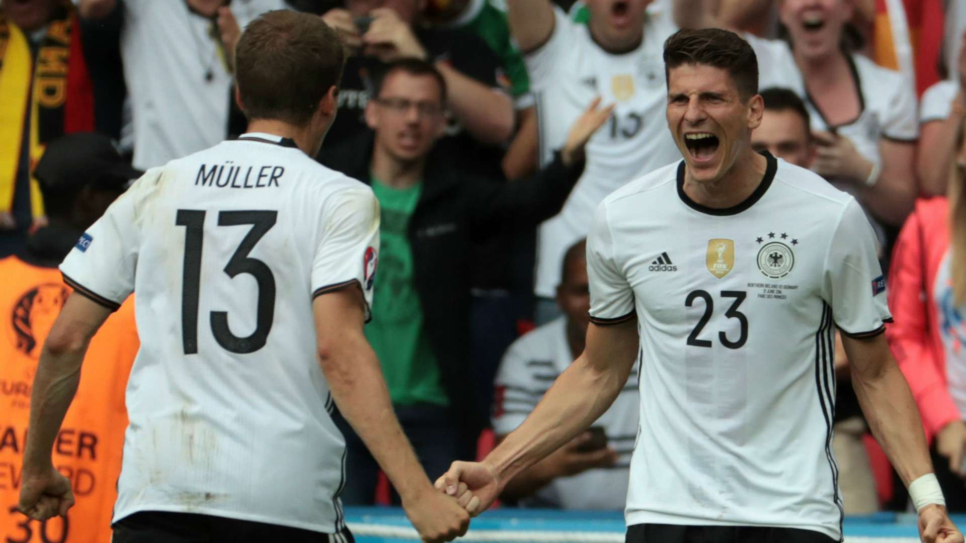 Mario Gomez Germany Euro 2016