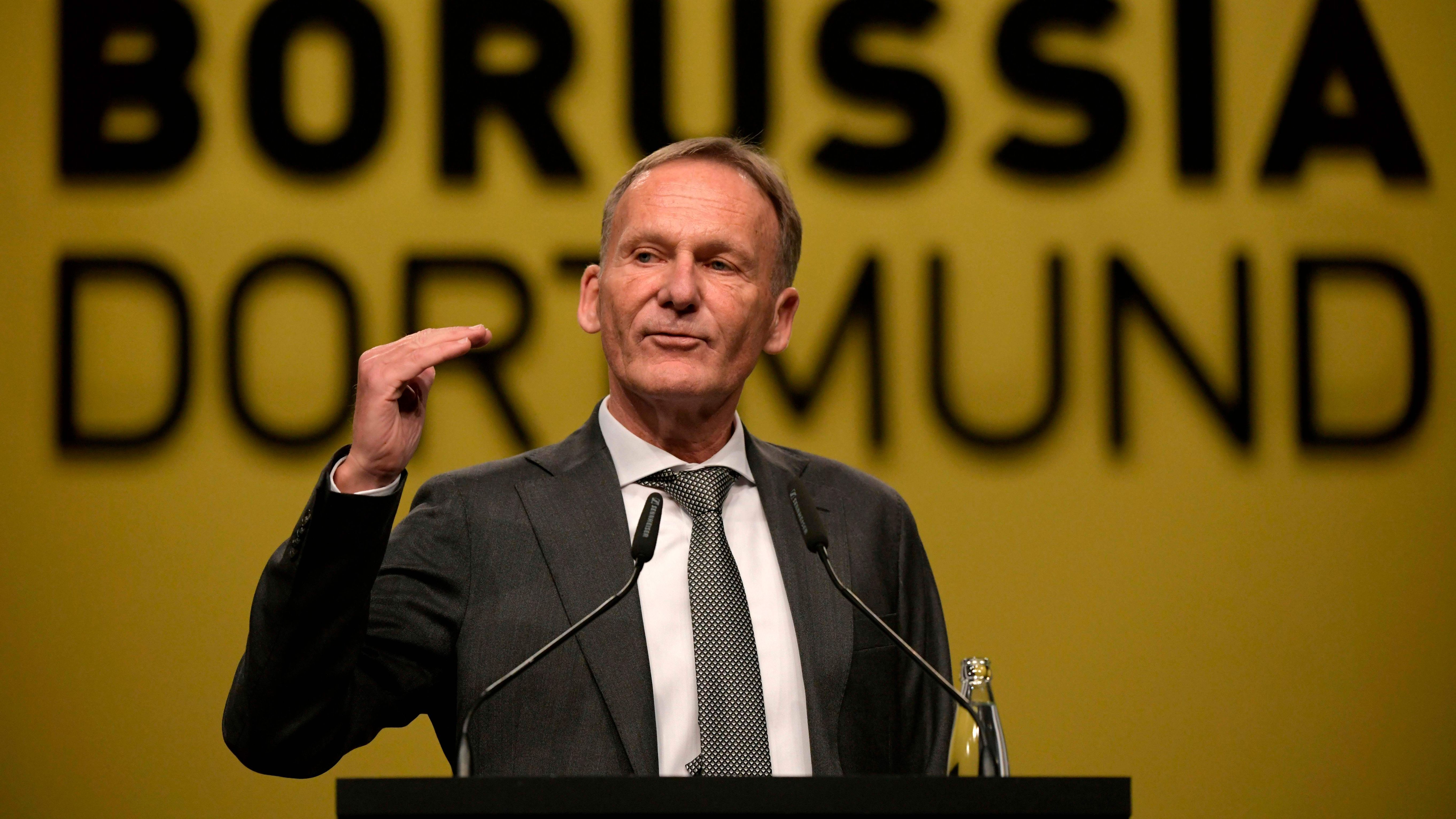 Hans-Joachim Watzke BVB Borussia Dortmund