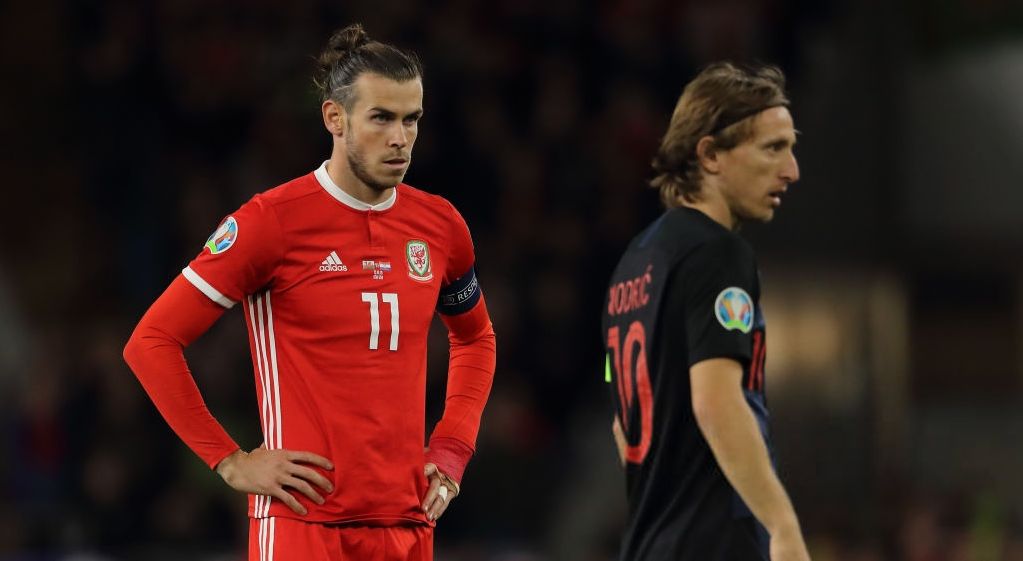 Gareth Bale Luka Modric Wales vs Croatia Euro 2020 Qualifiers