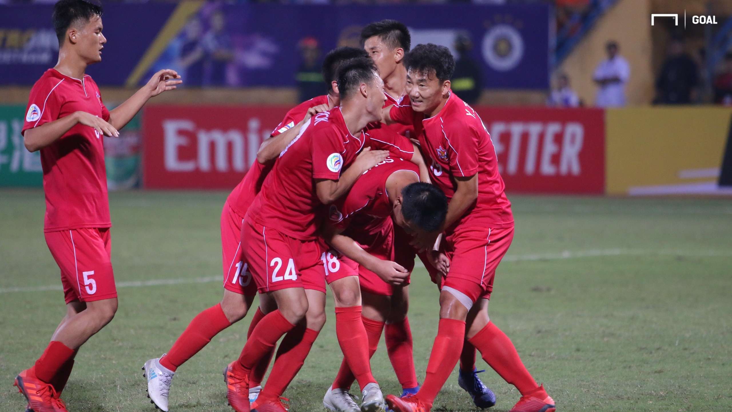 Kim Yu-song Ha Noi FC vs April 25 | Inter-zone play-off finals | AFC Cup 2019