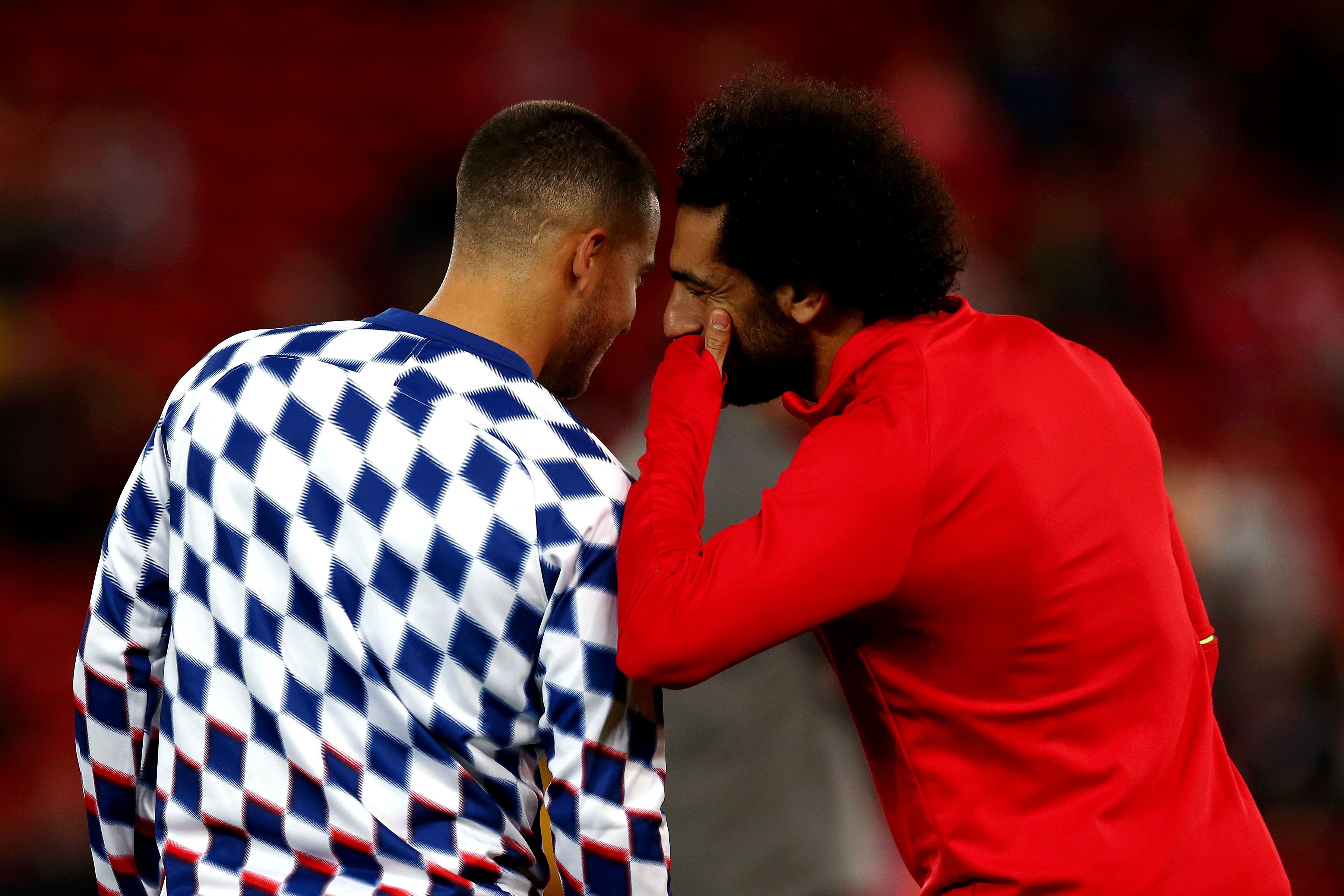 Eden Hazard & Mo Salah