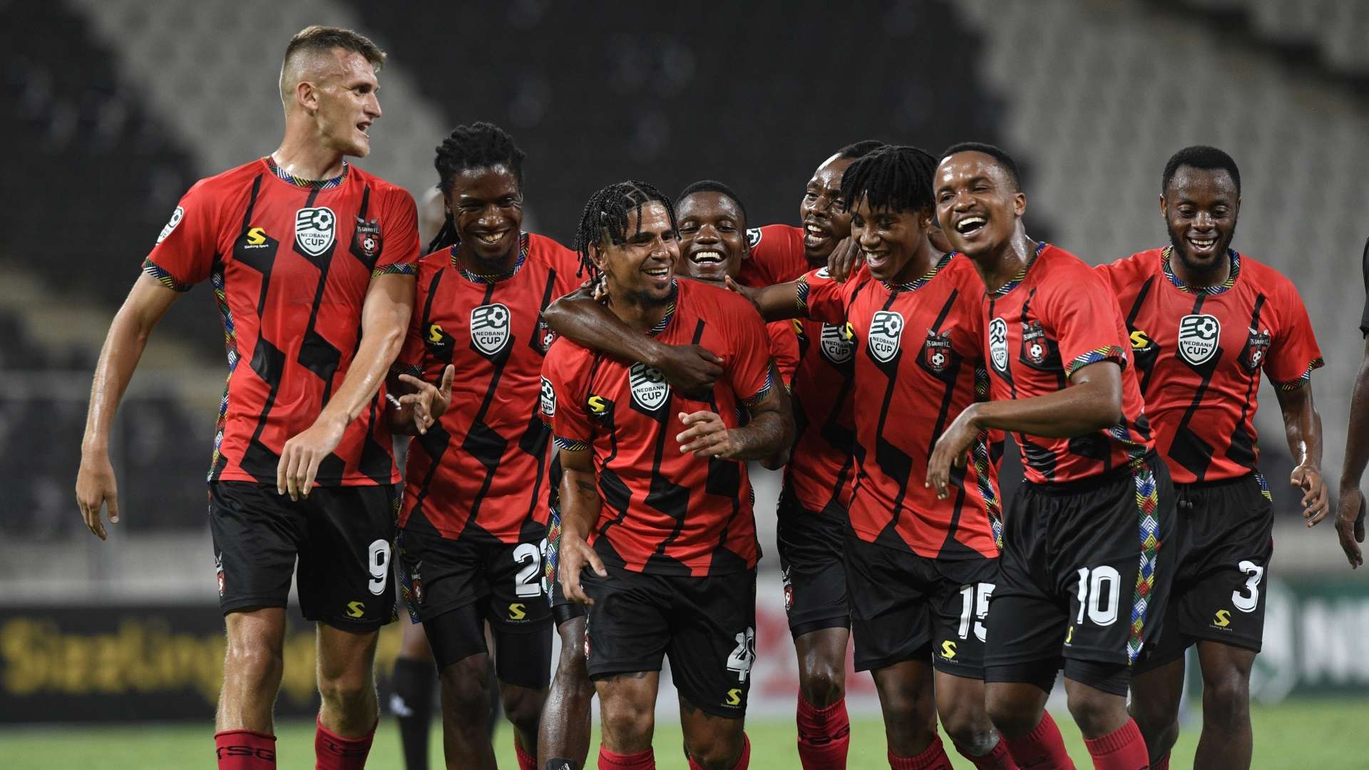 TS Galaxy vs Vasco da Gama, Nedbank Cup, January 2025.