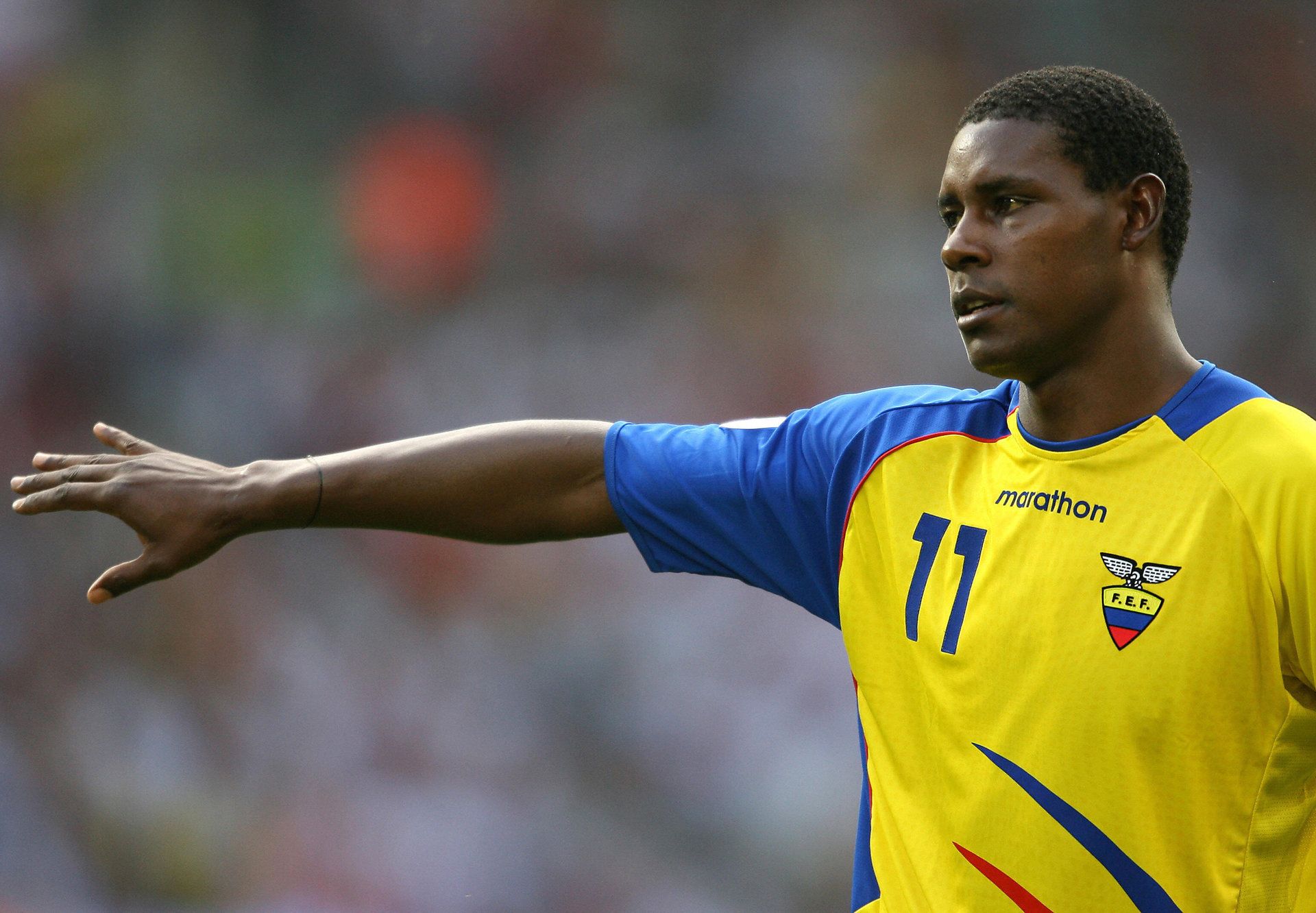 Agustin Delgado Ecuador 2006 World Cup