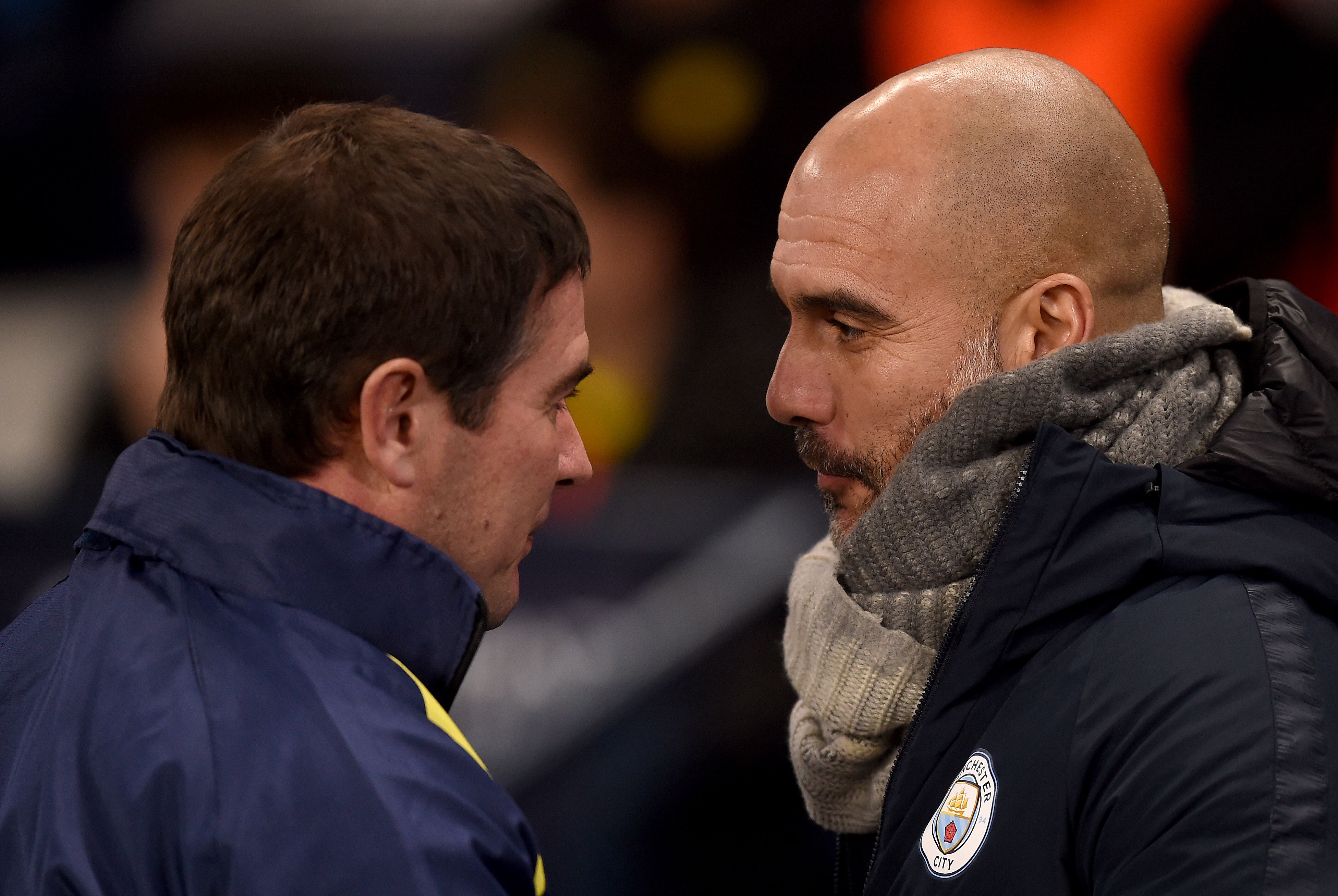 Nigel Clough Pep Guardiola