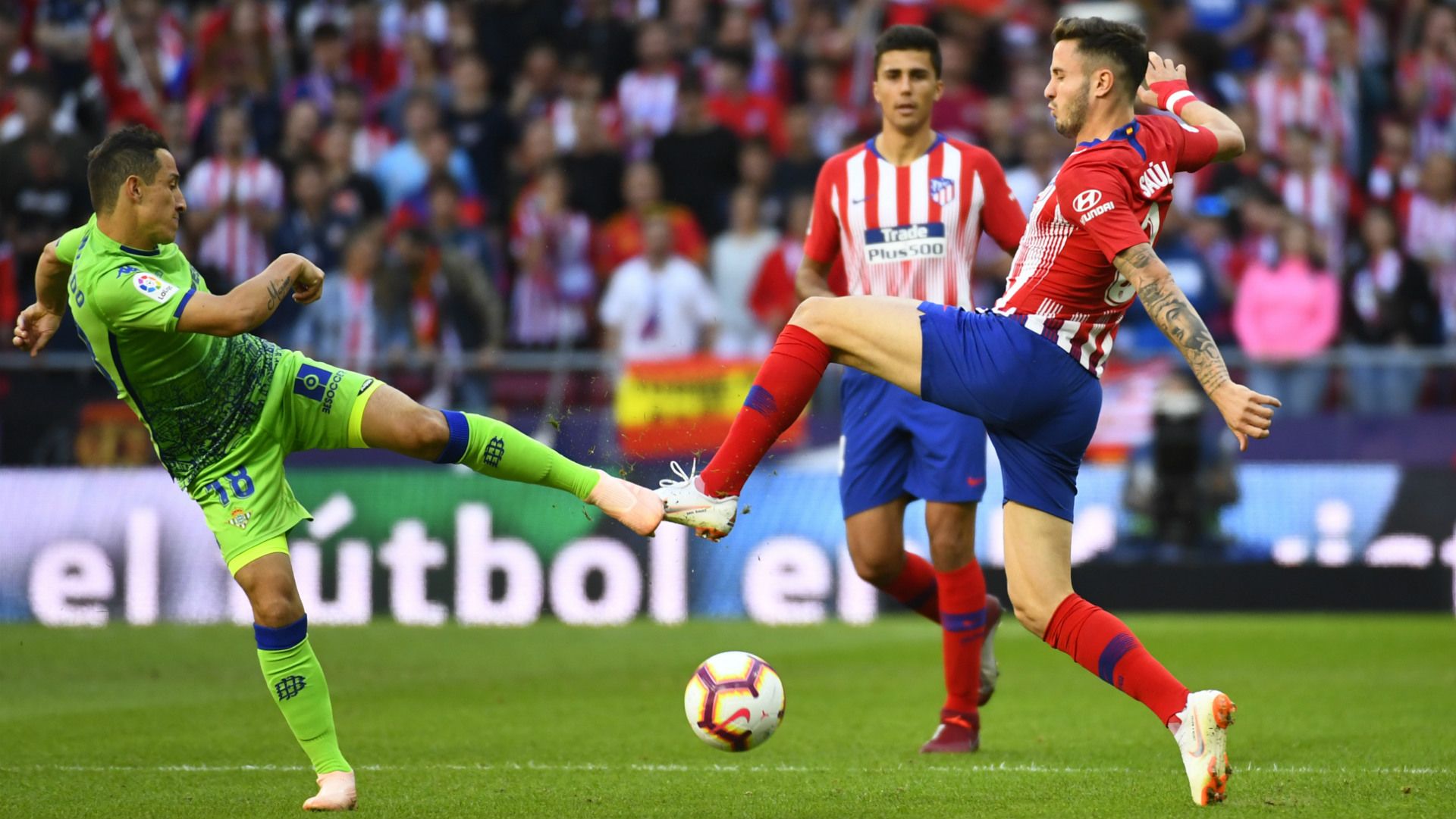 Andres Guardado Real Betis Saul Atletico Madrid