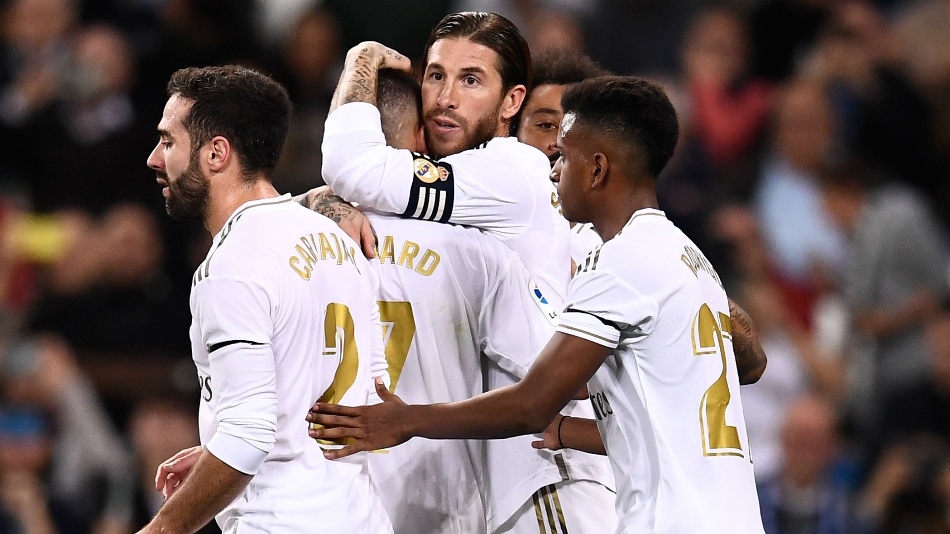 Real Madrid Leganes Goal Celebration La Liga 10302019