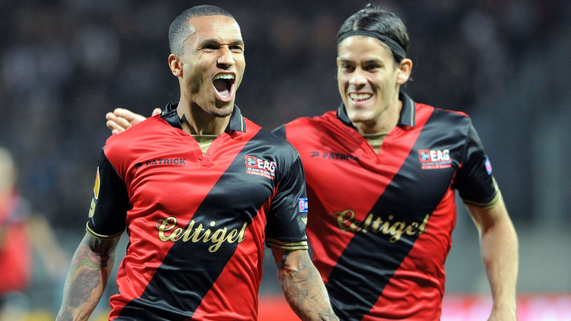 Sylvain Marveaux Dorian Leveque Guingamp PAOK UEFA Europa League 02102014