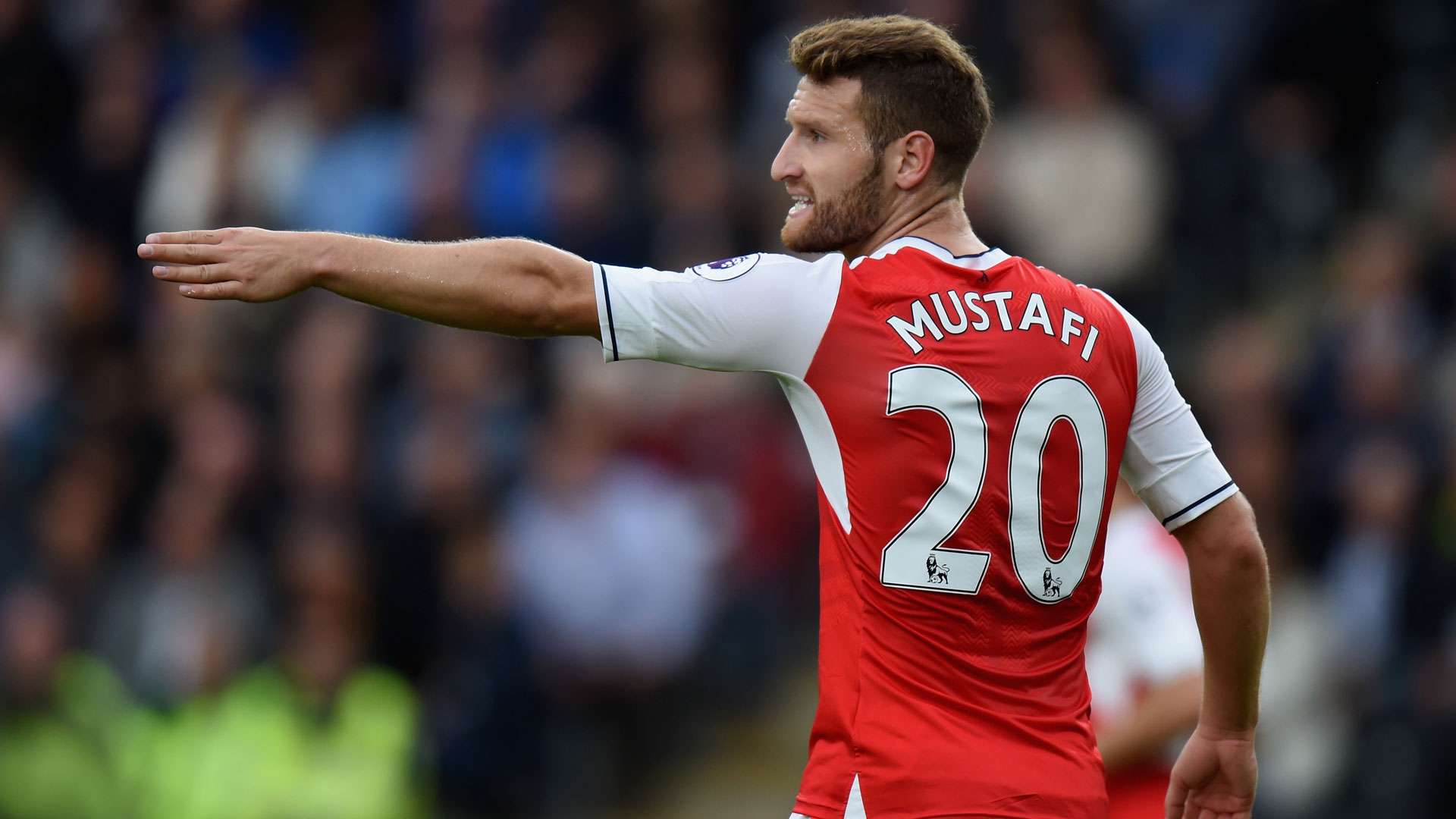 Shkodran Mustafi Arsenal 17092016