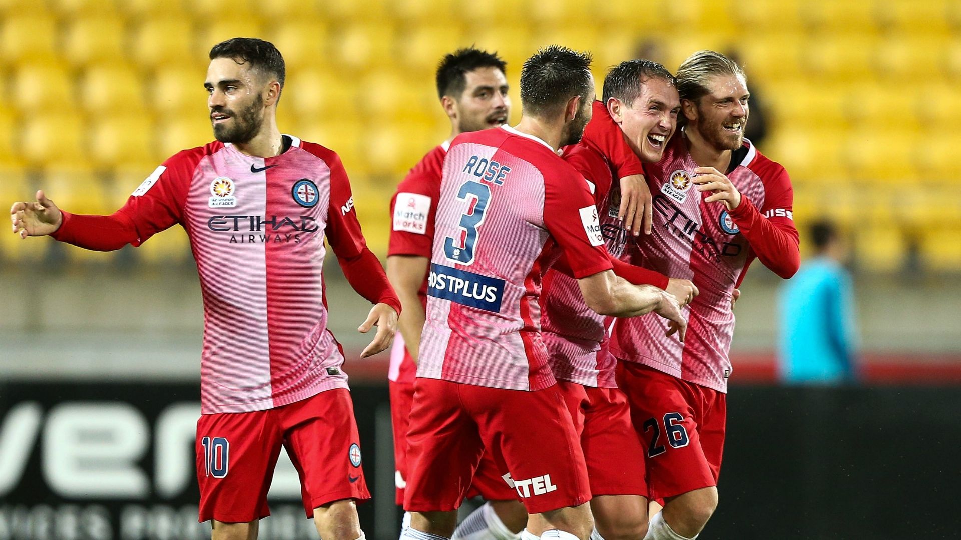 Neil Kilkenny Wellington Phoenix v Melbourne City A-League 1802017