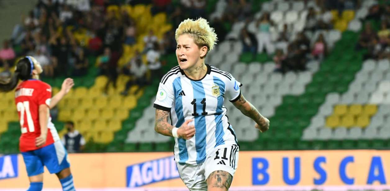 Yamila Rodríguez Argentina Paraguay Copa América 29072022