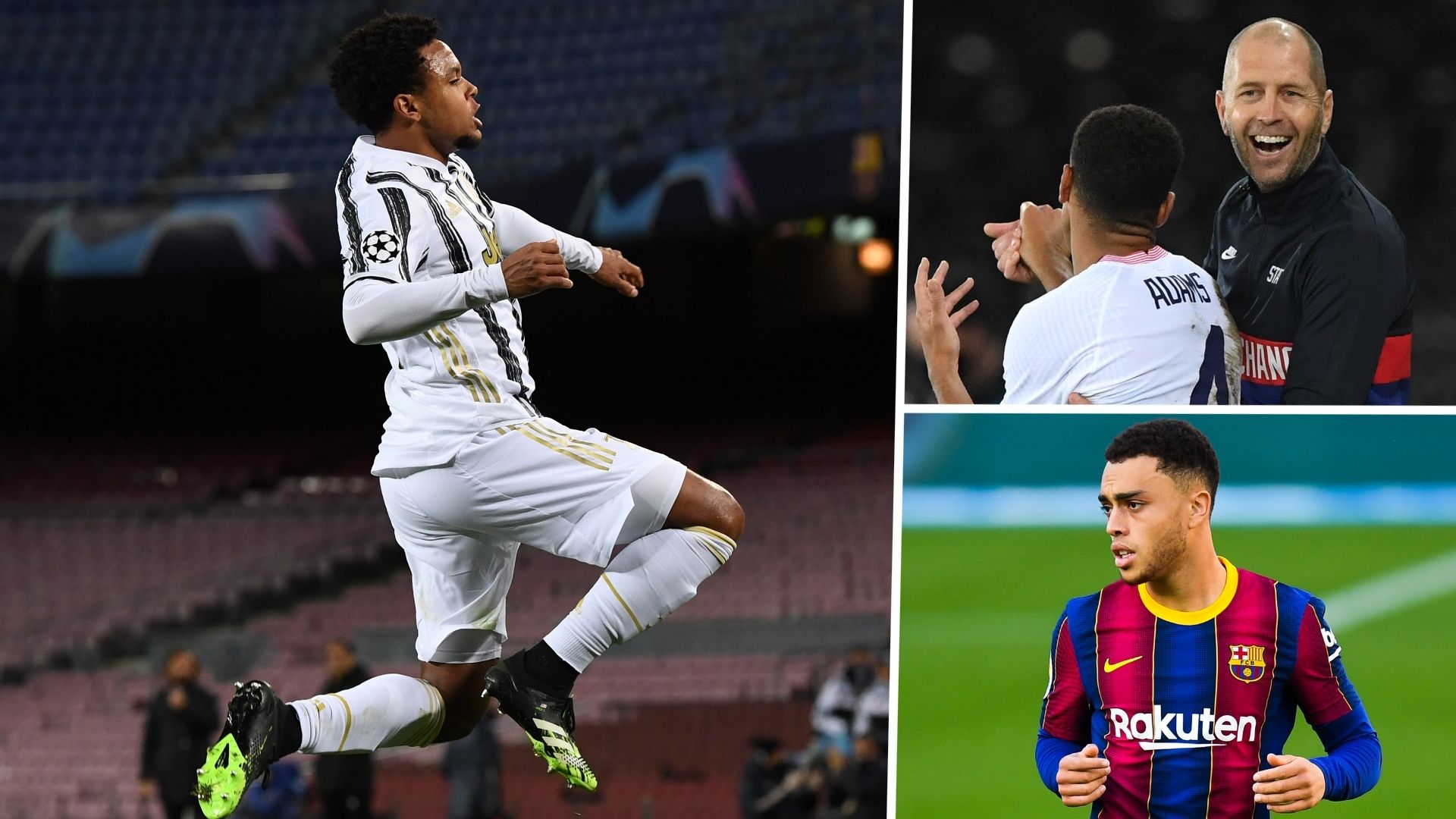 McKennie Berhalter Dest Juventus USMNT Barcelona GFX