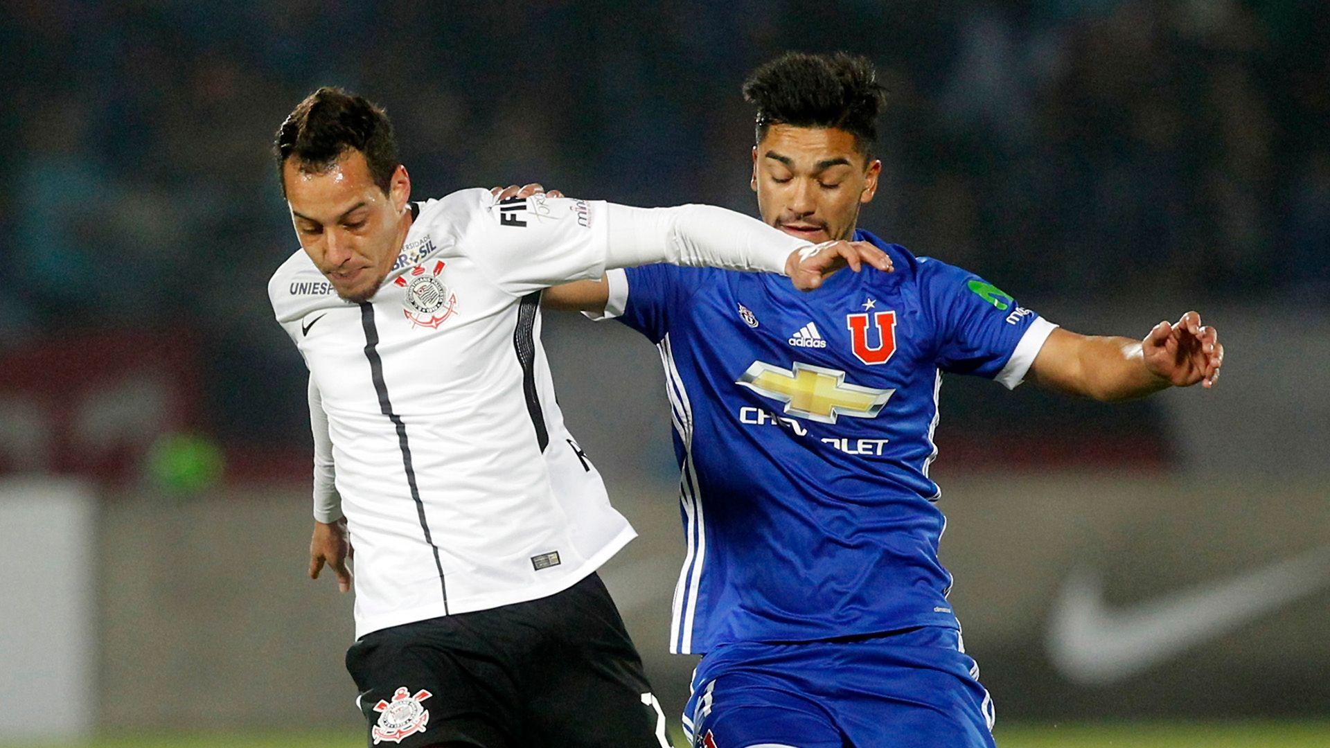 Lorenzo Reyes Rodriguinho Universidad Chile Corinthians Sudamericana 10052017